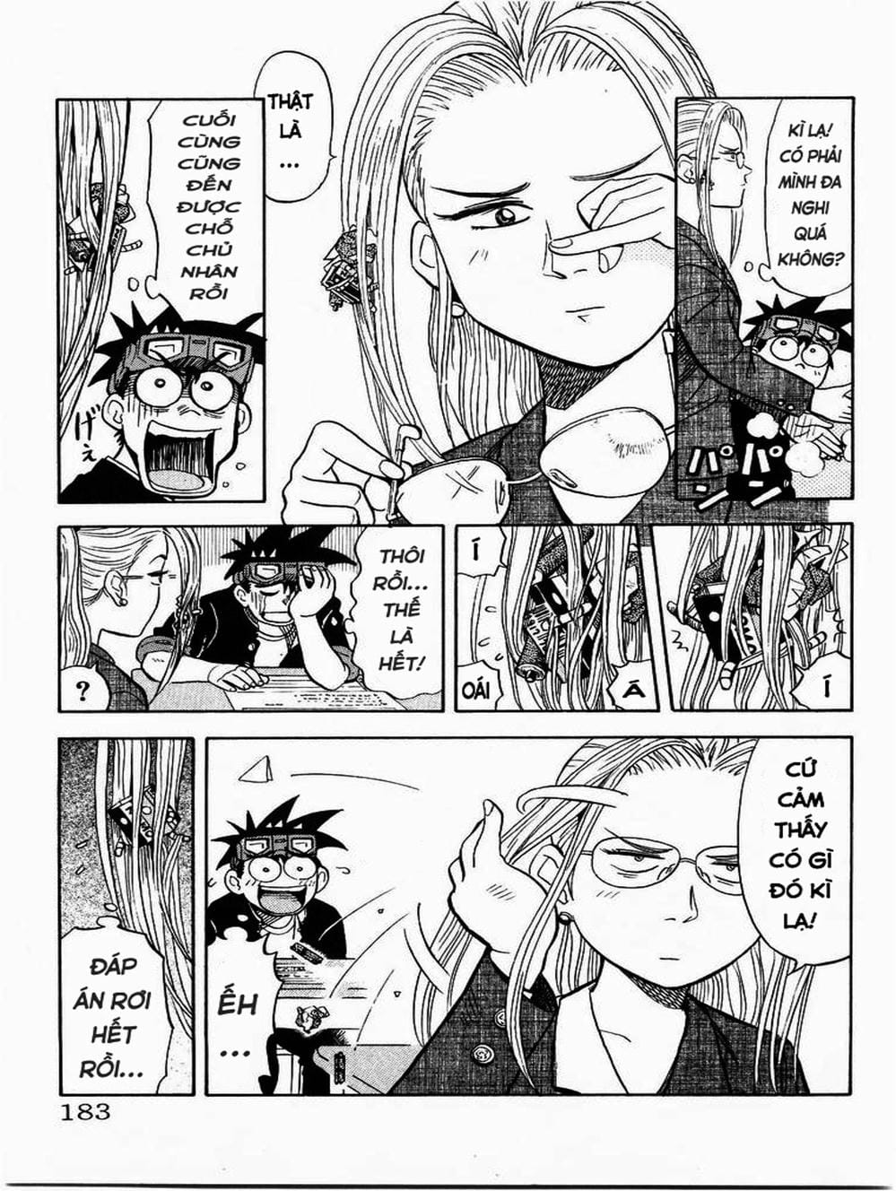 Truyện Tranh Vua Sáng Chế - Jibaku Kun trang 5