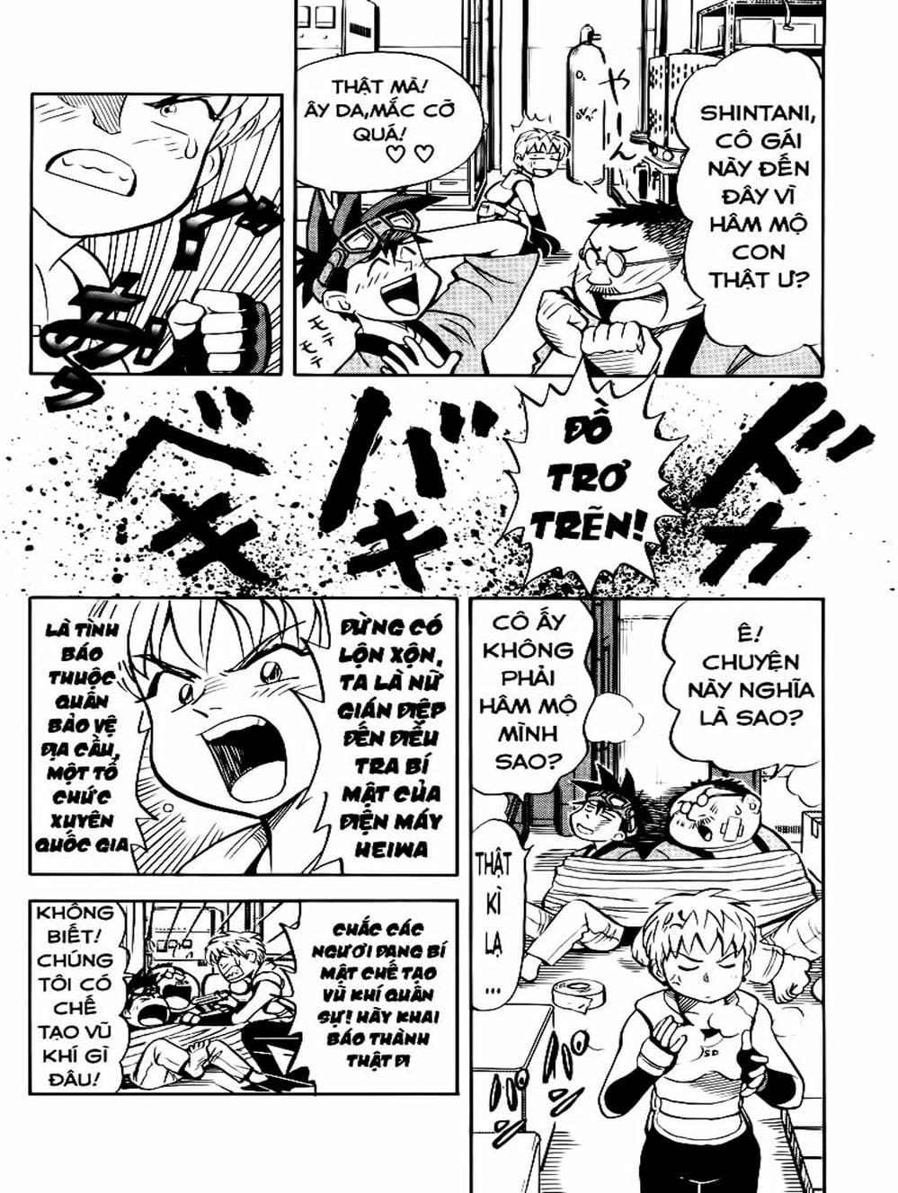 Truyện Tranh Vua Sáng Chế - Jibaku Kun trang 5