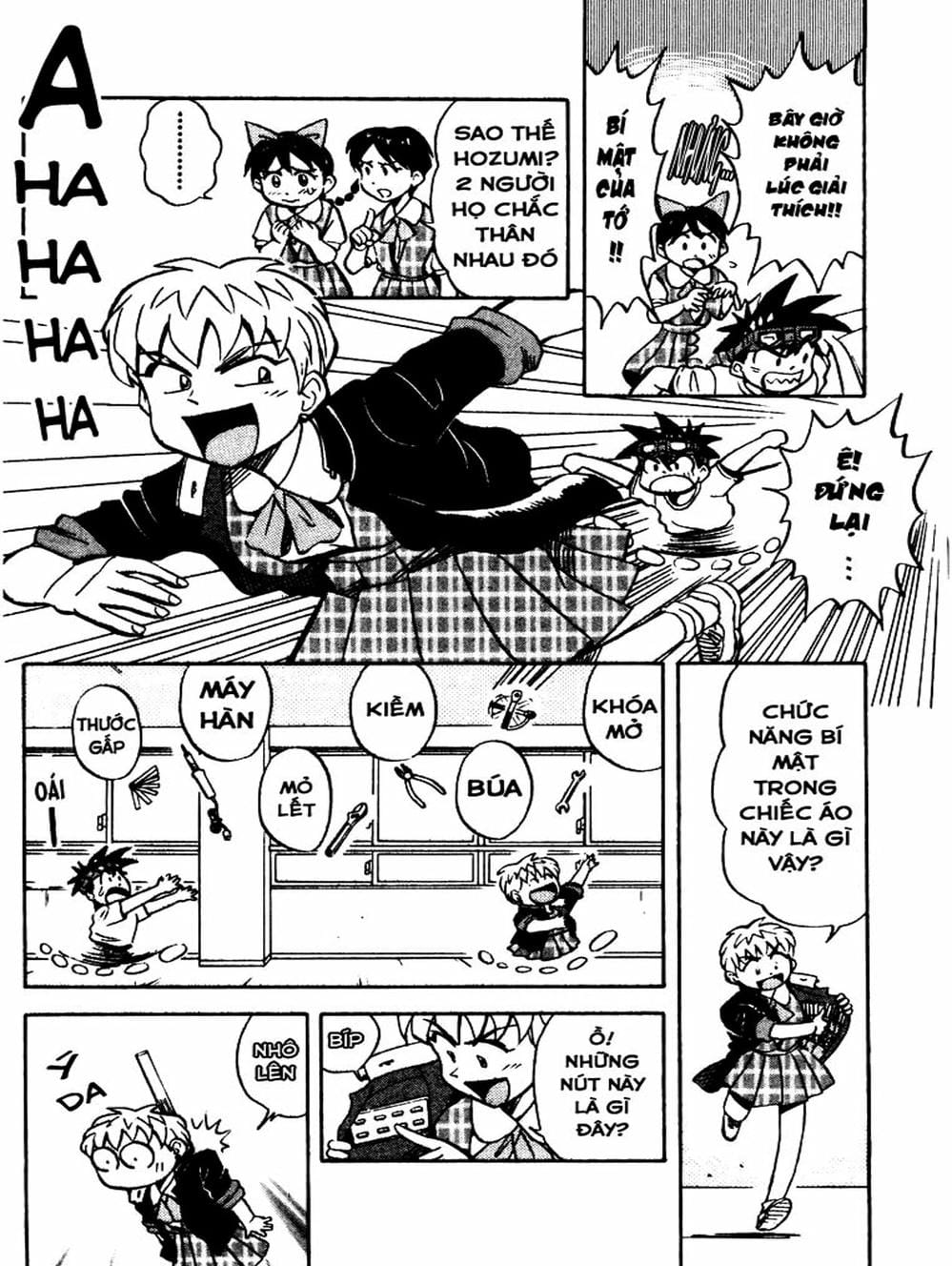 Truyện Tranh Vua Sáng Chế - Jibaku Kun trang 5