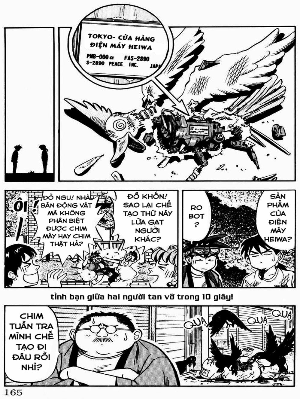 Truyện Tranh Vua Sáng Chế - Jibaku Kun trang 5