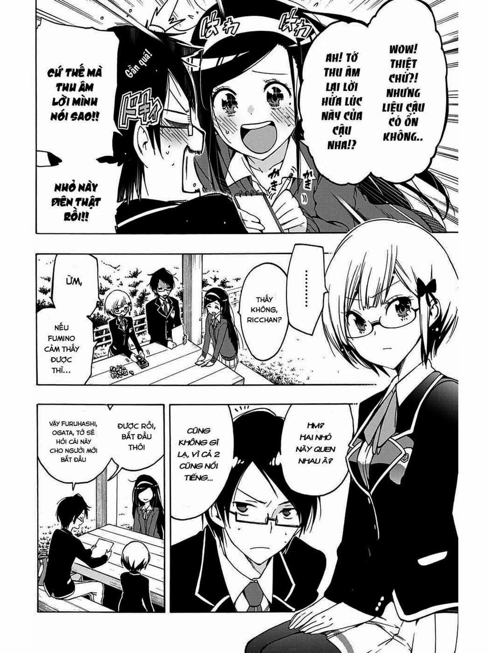 Truyện Tranh Chúng Mình Không Học Nổi - We Can’t Study trang 4