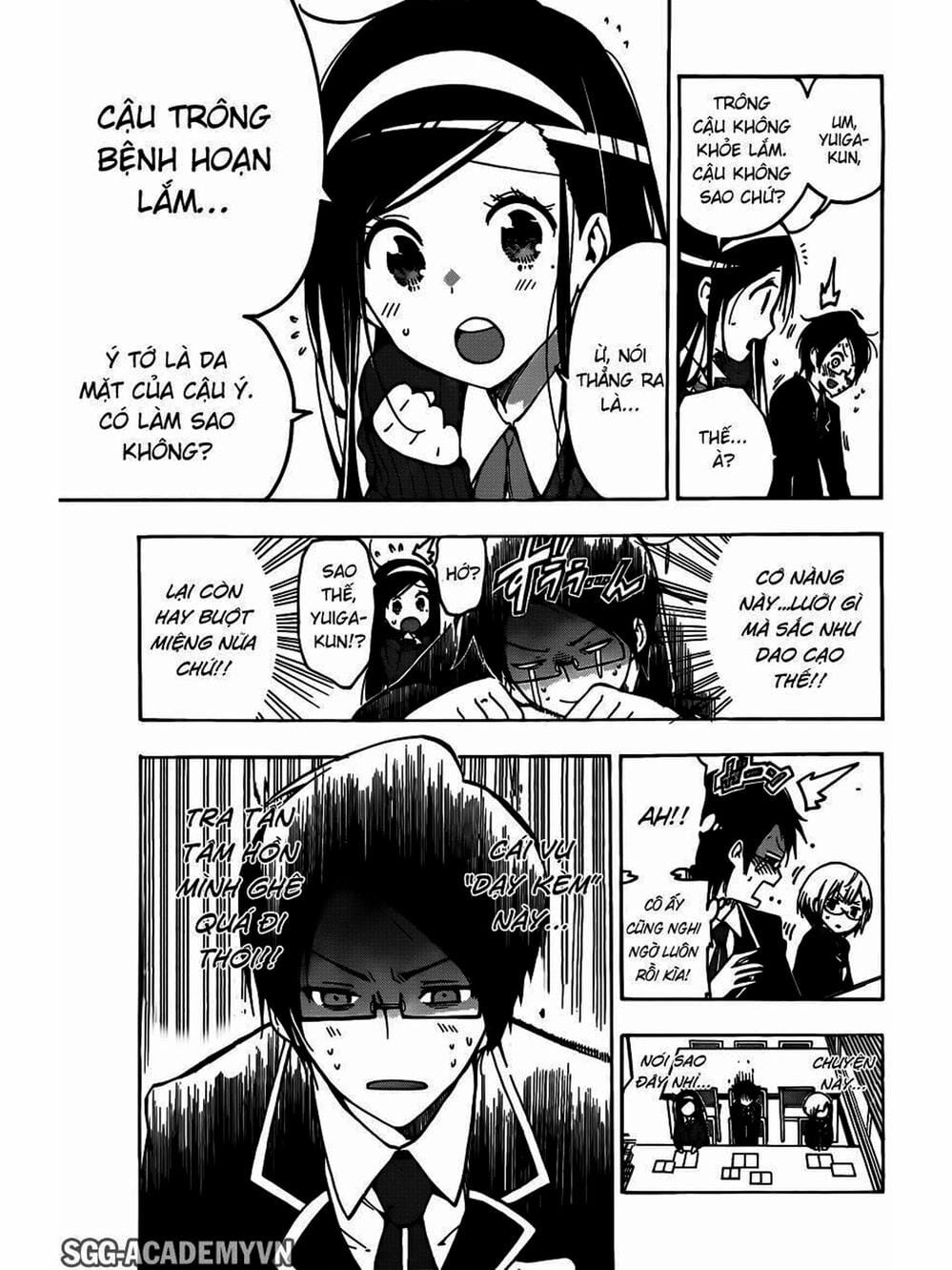 Truyện Tranh Chúng Mình Không Học Nổi - We Can’t Study trang 4