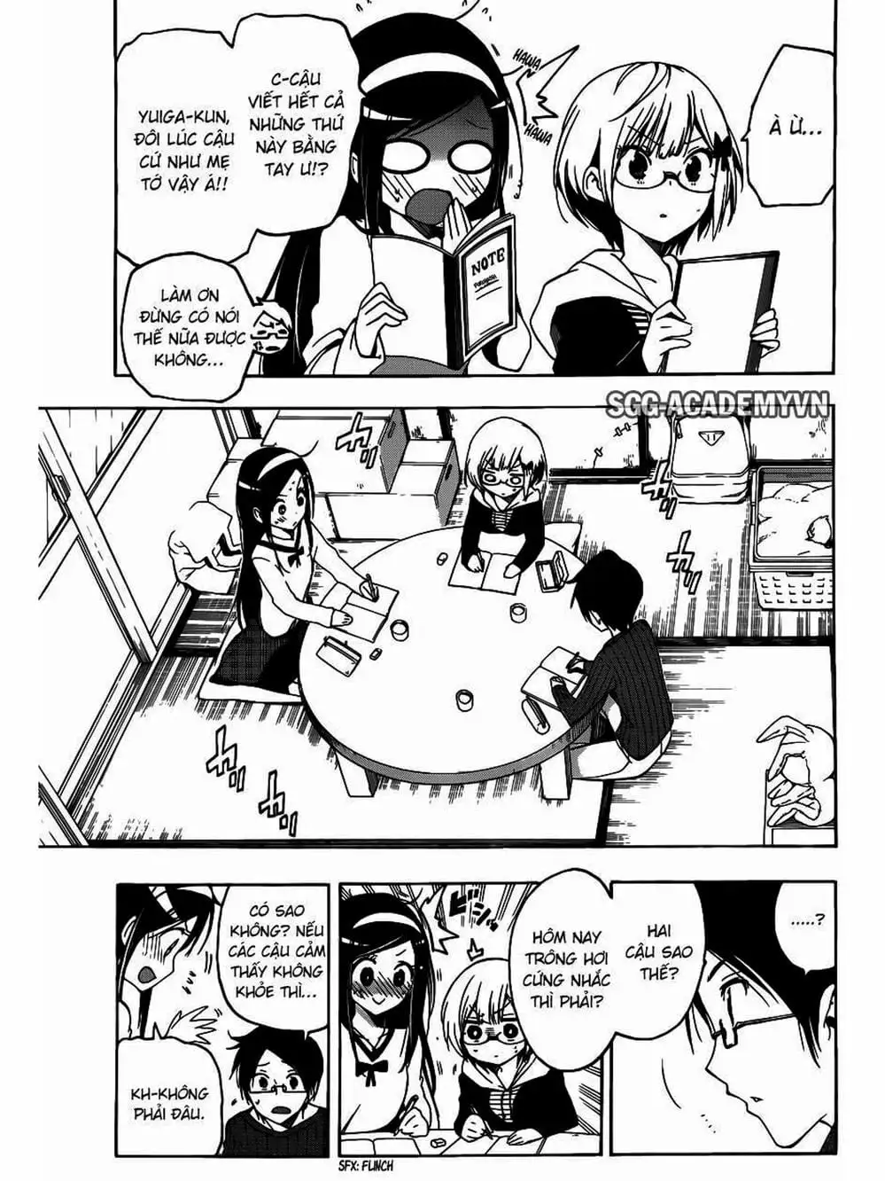 Truyện Tranh Chúng Mình Không Học Nổi - We Can’t Study trang 4