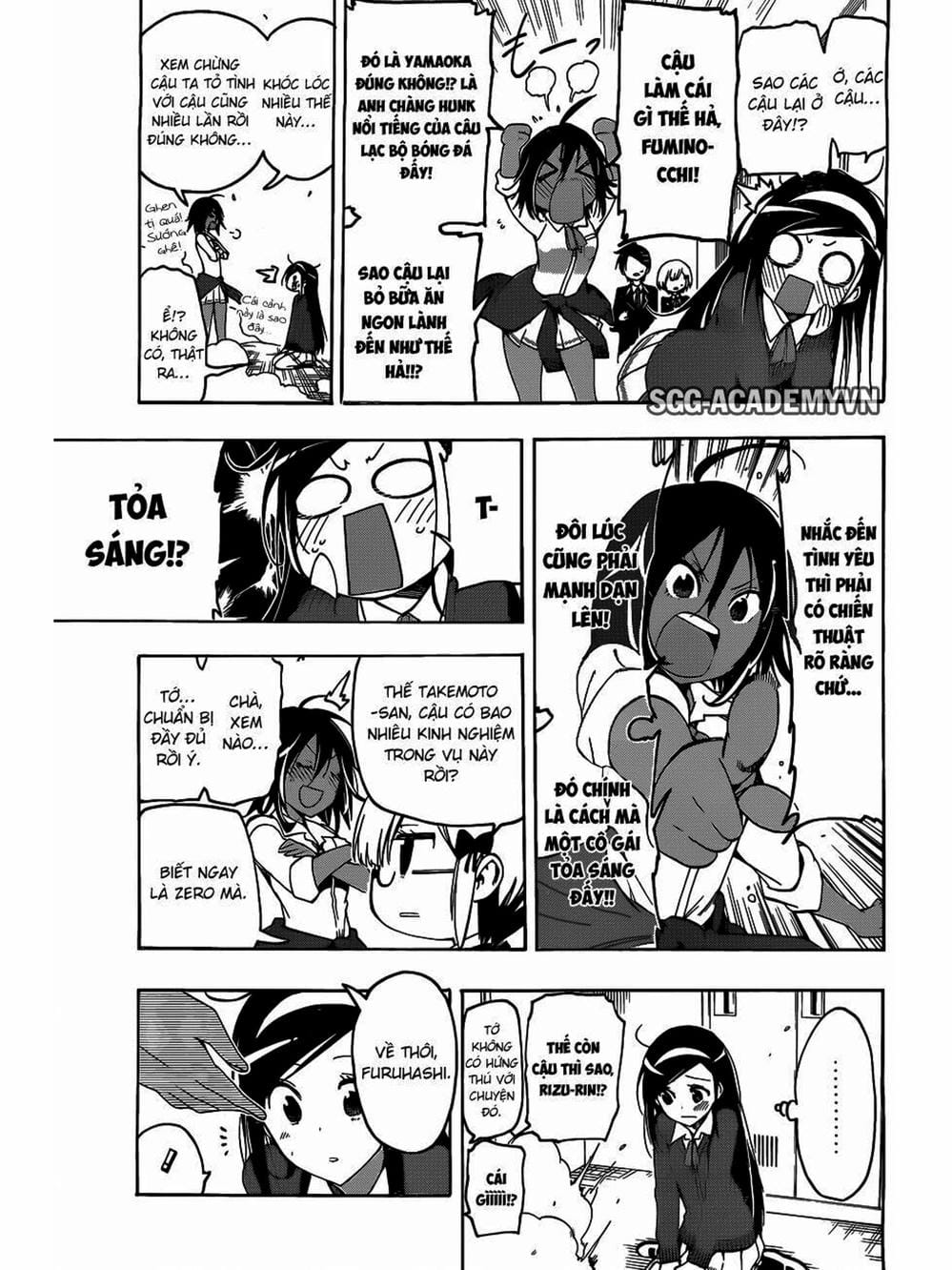 Truyện Tranh Chúng Mình Không Học Nổi - We Can’t Study trang 4