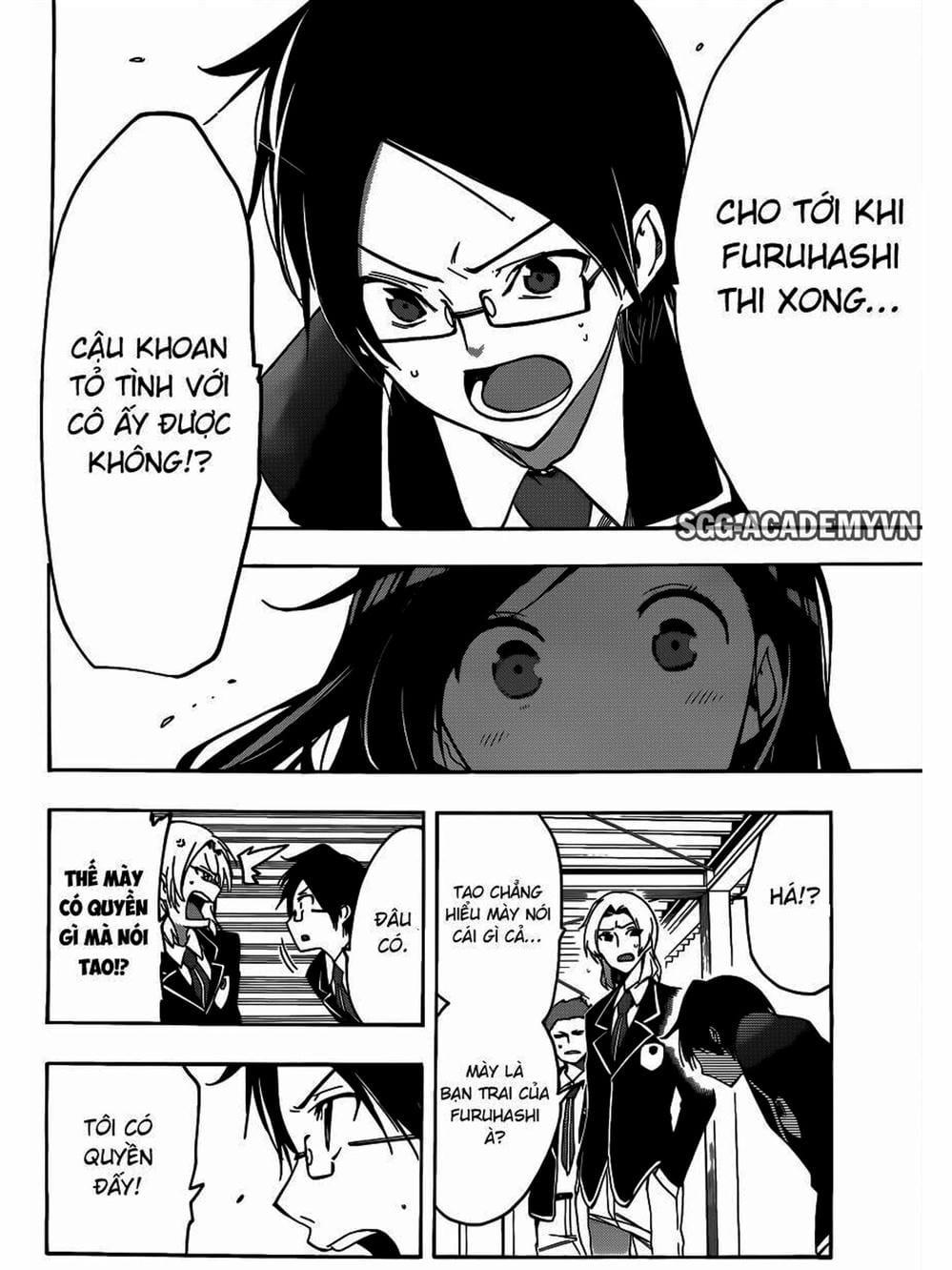 Truyện Tranh Chúng Mình Không Học Nổi - We Can’t Study trang 4