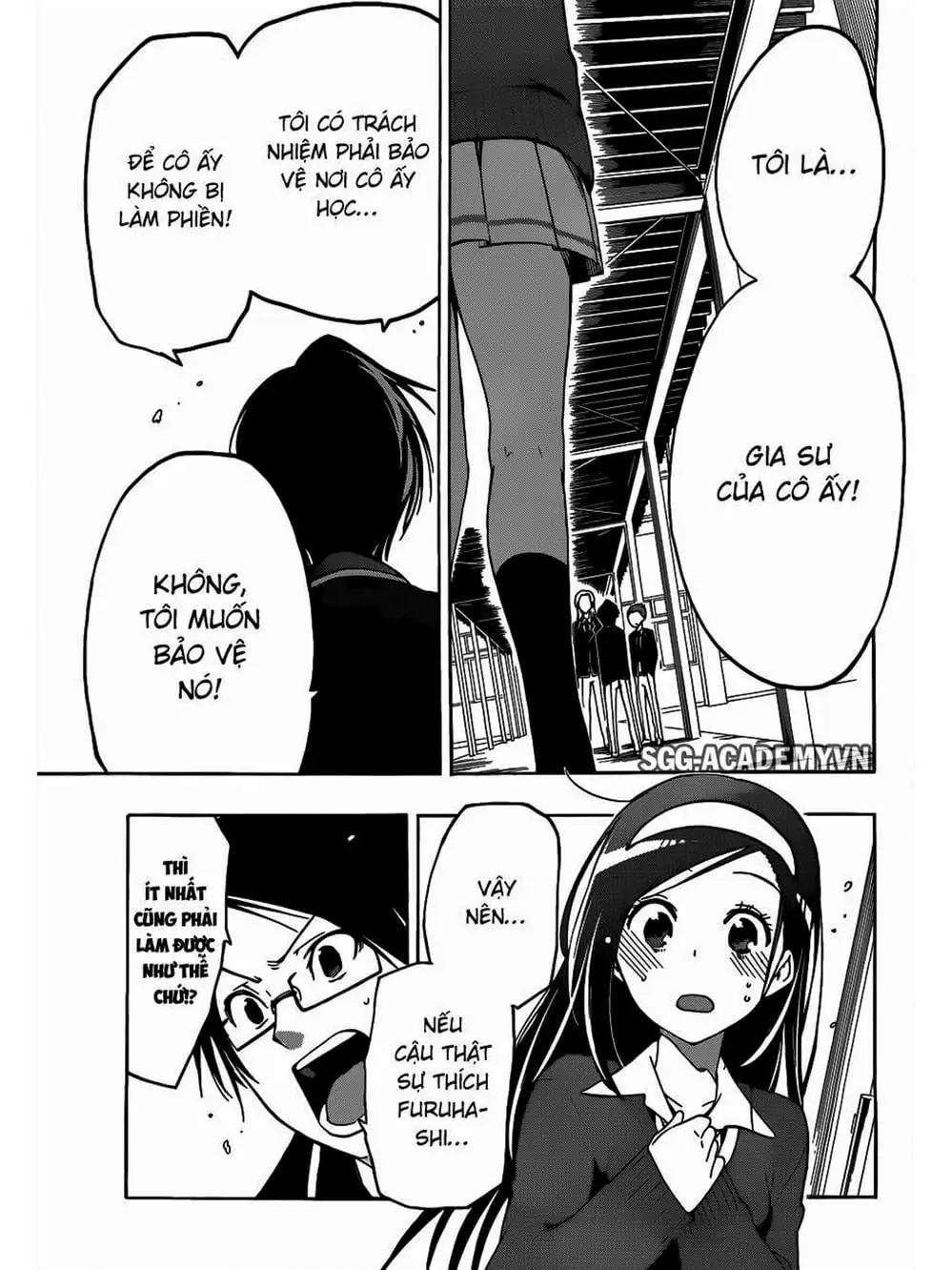 Truyện Tranh Chúng Mình Không Học Nổi - We Can’t Study trang 4