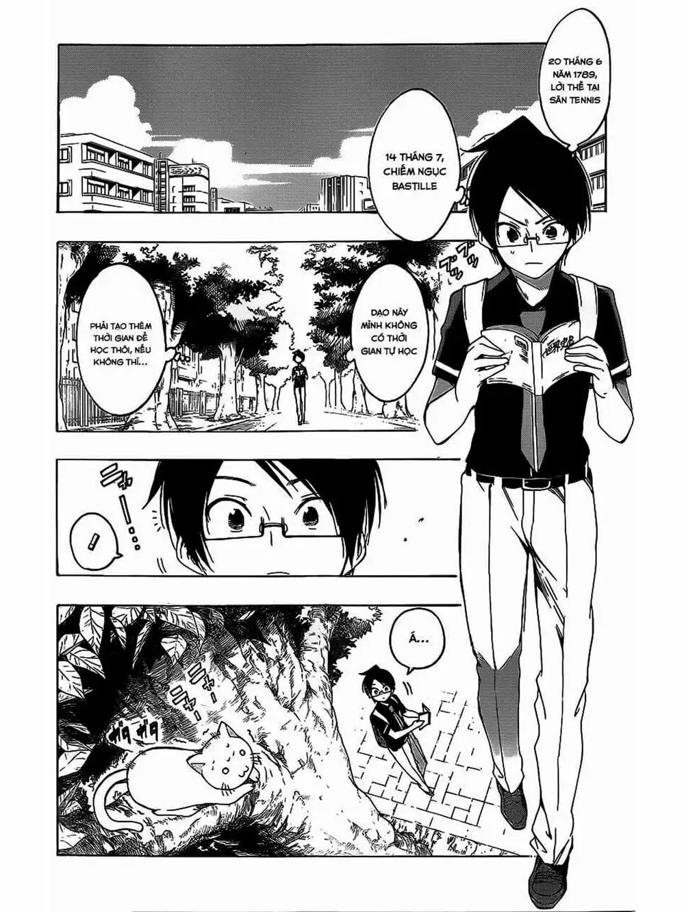 Truyện Tranh Chúng Mình Không Học Nổi - We Can’t Study trang 4