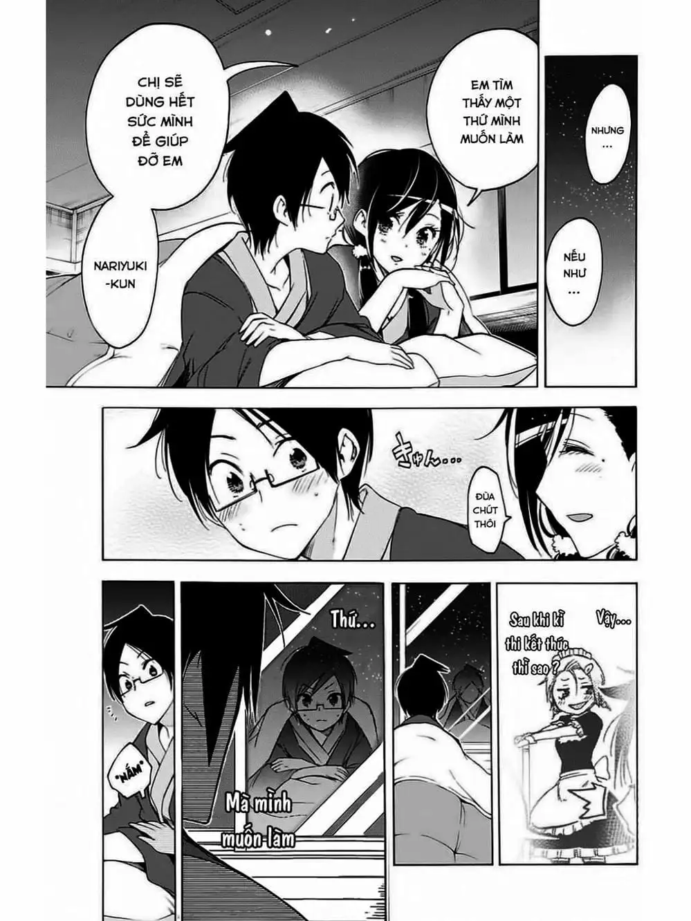 Truyện Tranh Chúng Mình Không Học Nổi - We Can’t Study trang 4