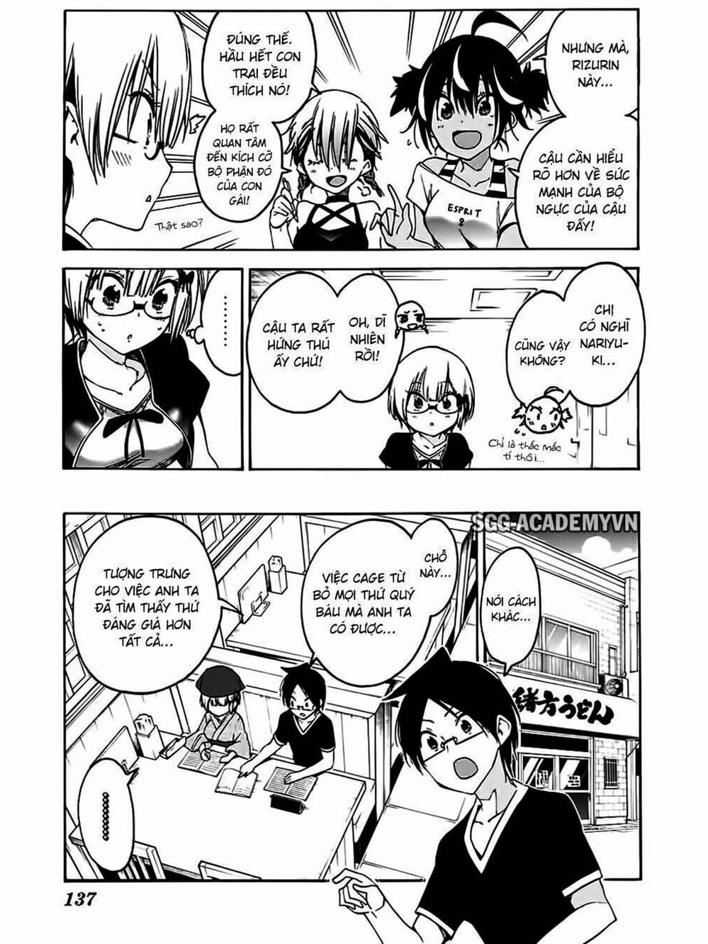 Truyện Tranh Chúng Mình Không Học Nổi - We Can’t Study trang 4