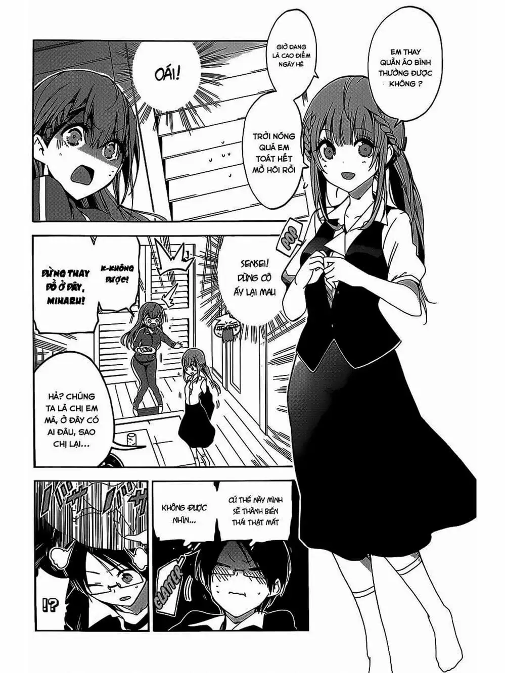 Truyện Tranh Chúng Mình Không Học Nổi - We Can’t Study trang 4