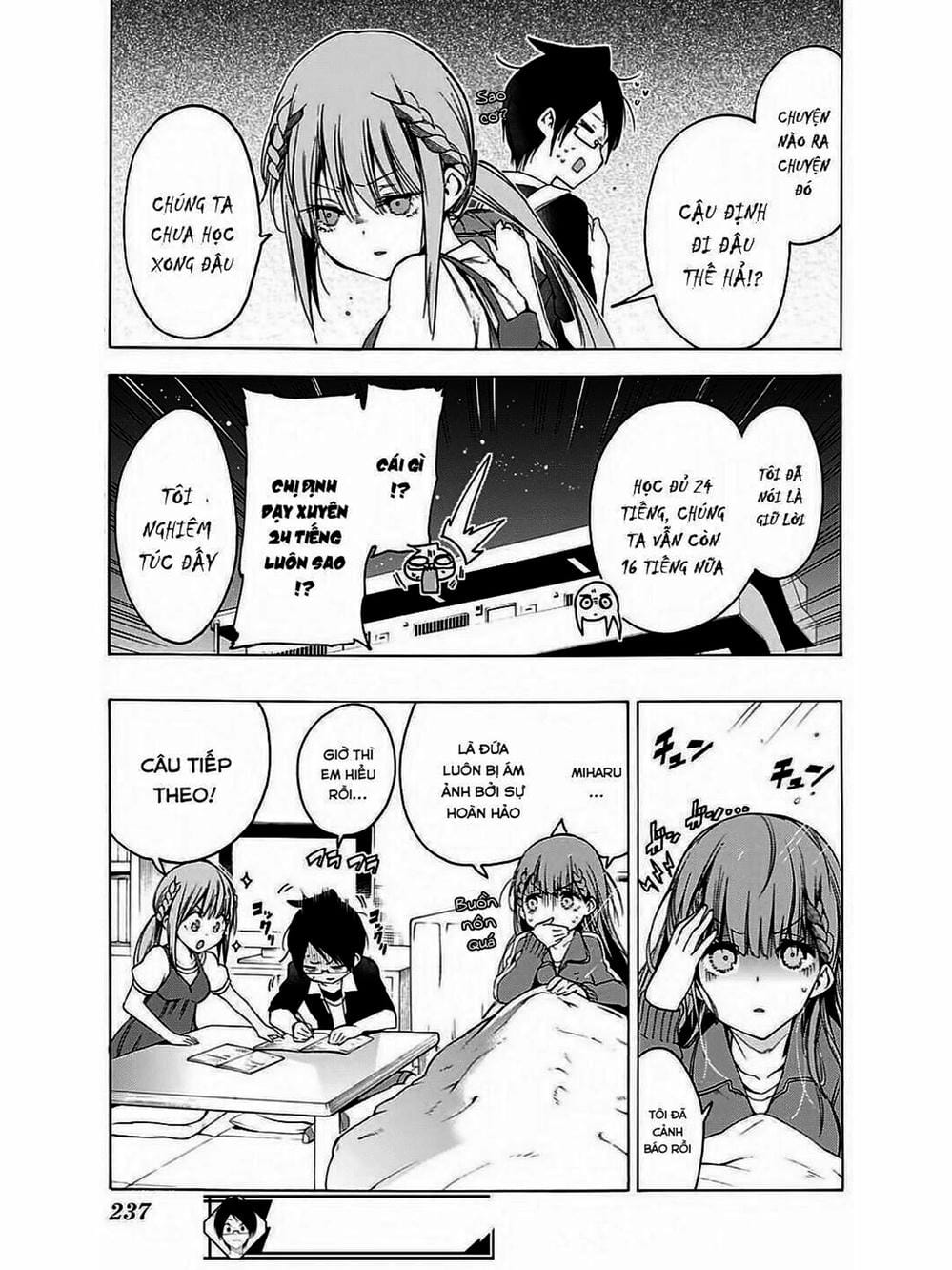 Truyện Tranh Chúng Mình Không Học Nổi - We Can’t Study trang 4