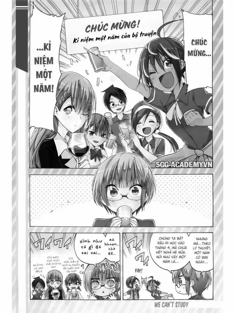 Truyện Tranh Chúng Mình Không Học Nổi - We Can’t Study trang 4