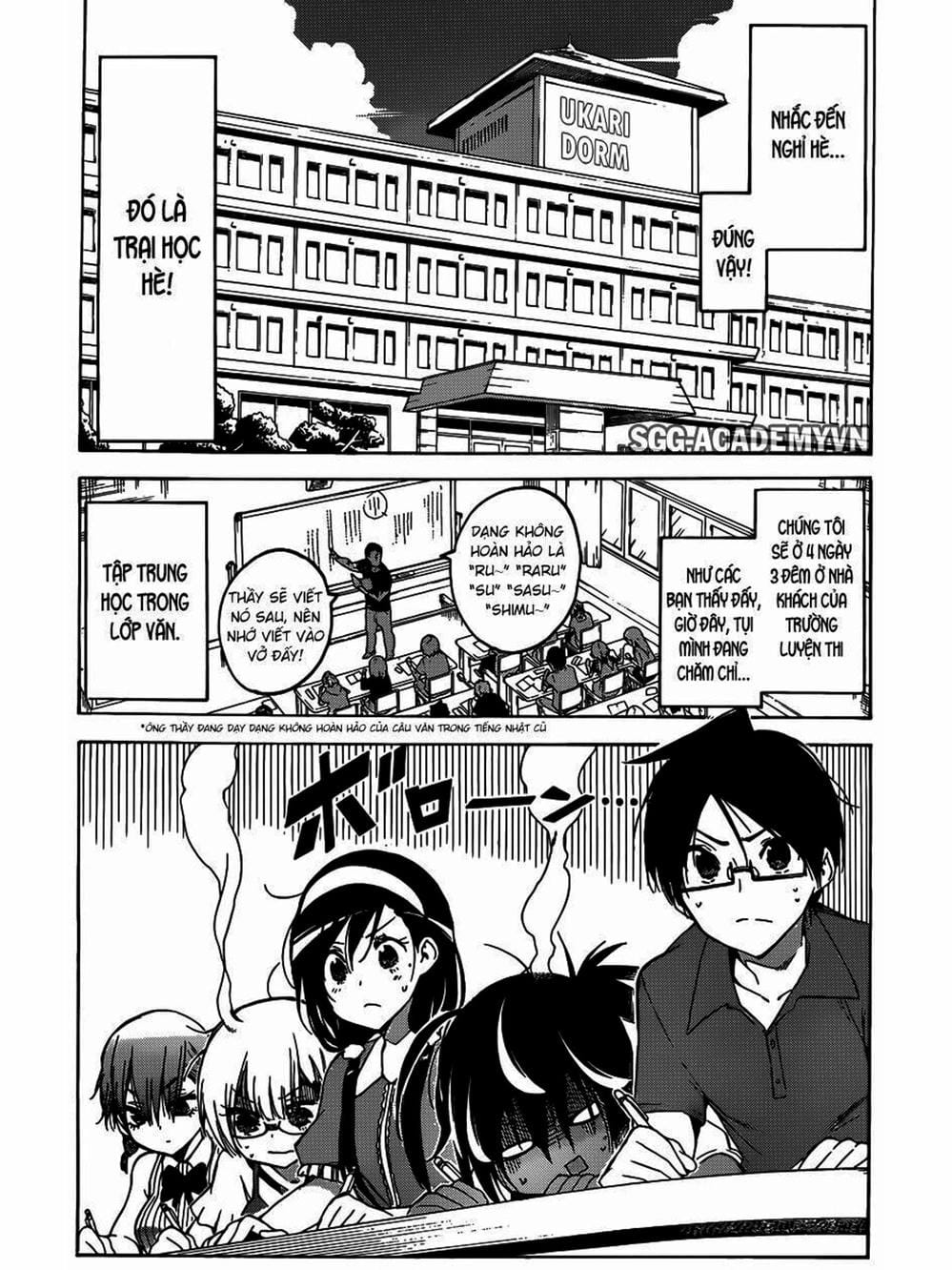 Truyện Tranh Chúng Mình Không Học Nổi - We Can’t Study trang 4