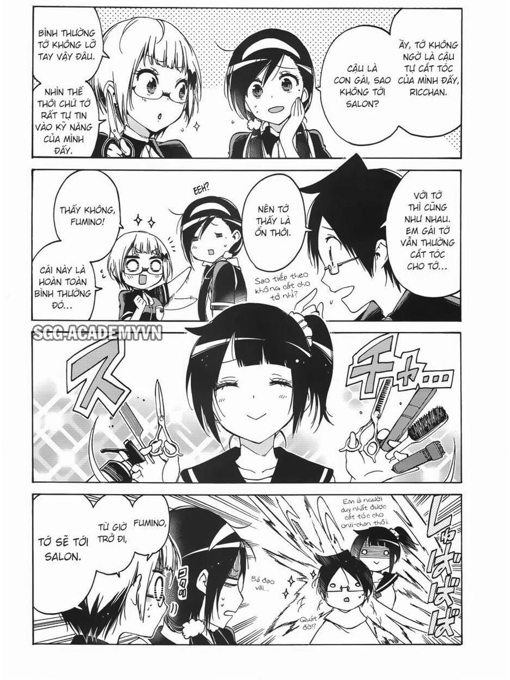 Truyện Tranh Chúng Mình Không Học Nổi - We Can’t Study trang 4