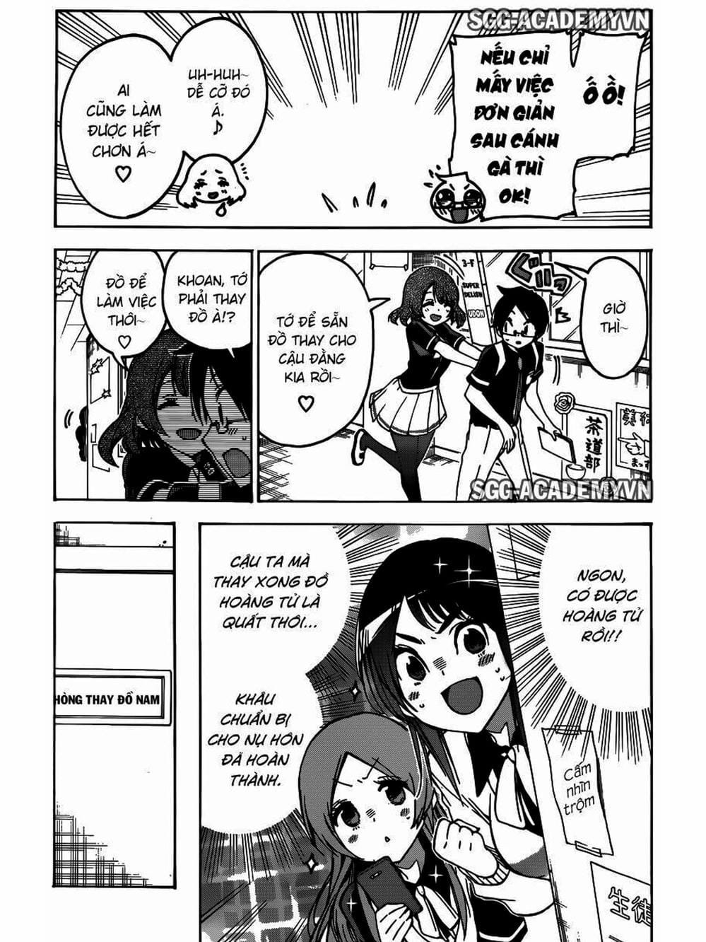 Truyện Tranh Chúng Mình Không Học Nổi - We Can’t Study trang 4