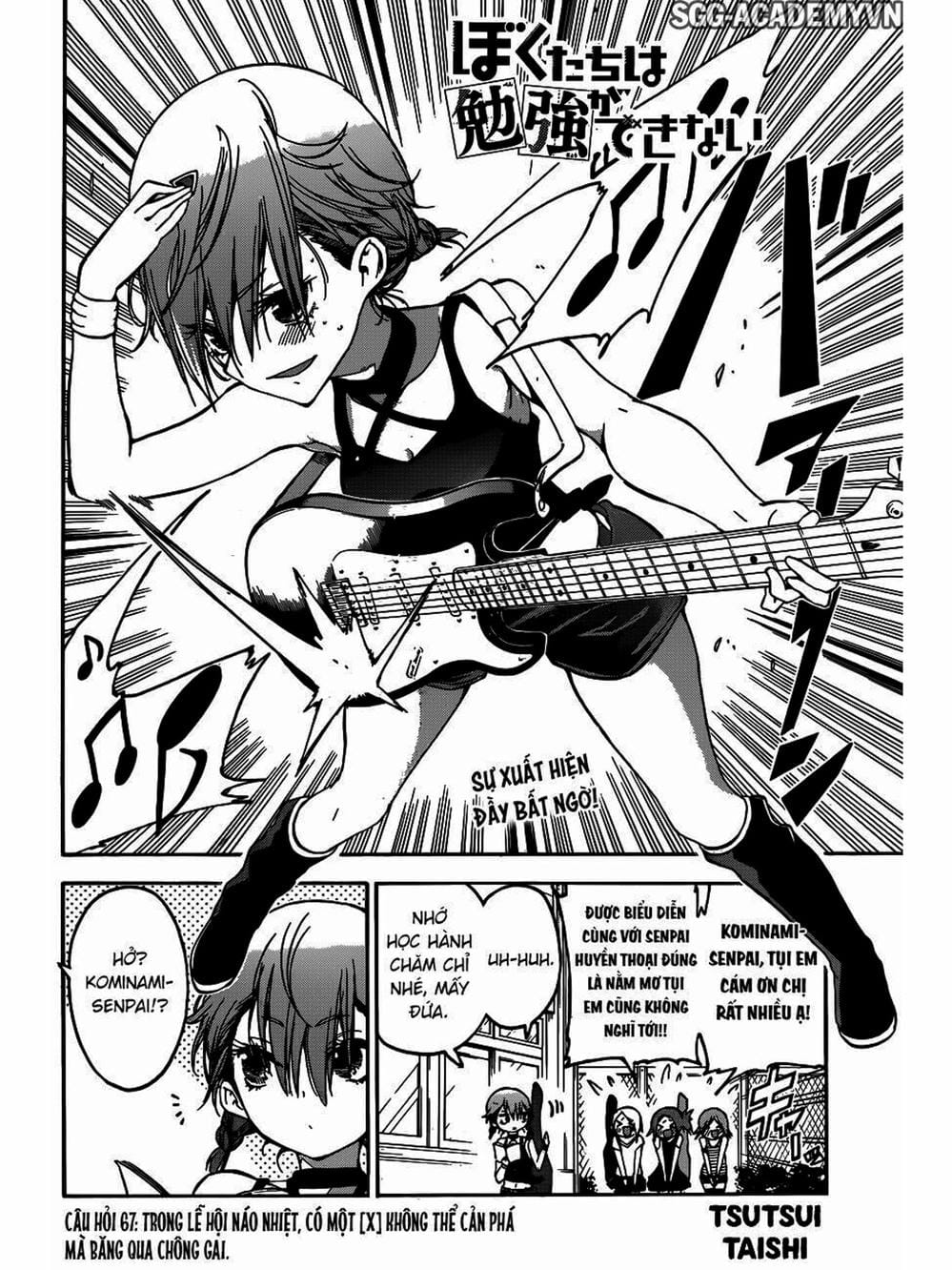 Truyện Tranh Chúng Mình Không Học Nổi - We Can’t Study trang 4