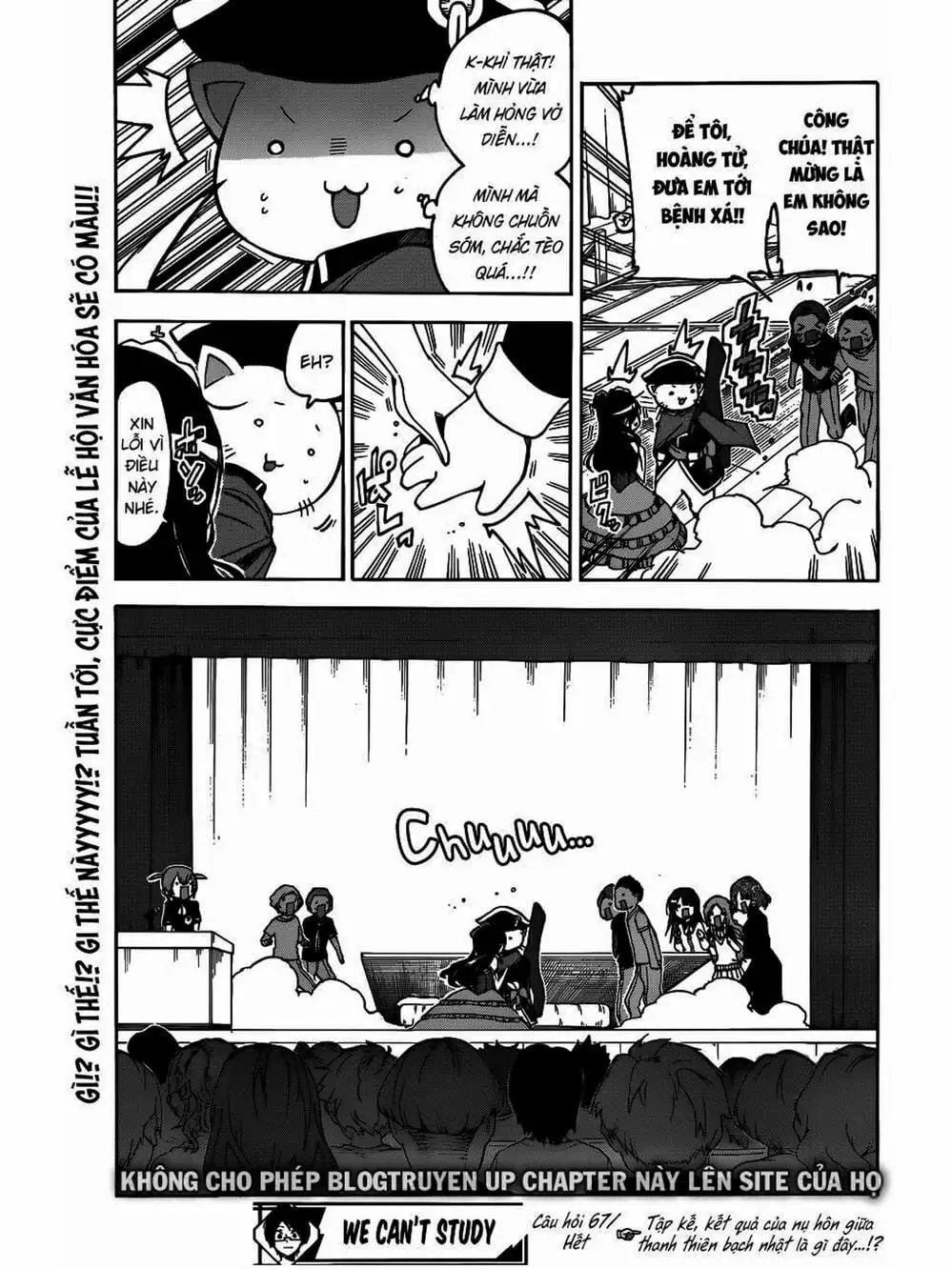 Truyện Tranh Chúng Mình Không Học Nổi - We Can’t Study trang 4