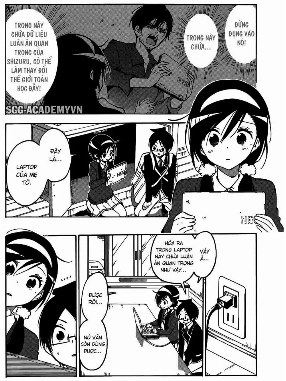 Truyện Tranh Chúng Mình Không Học Nổi - We Can’t Study trang 4