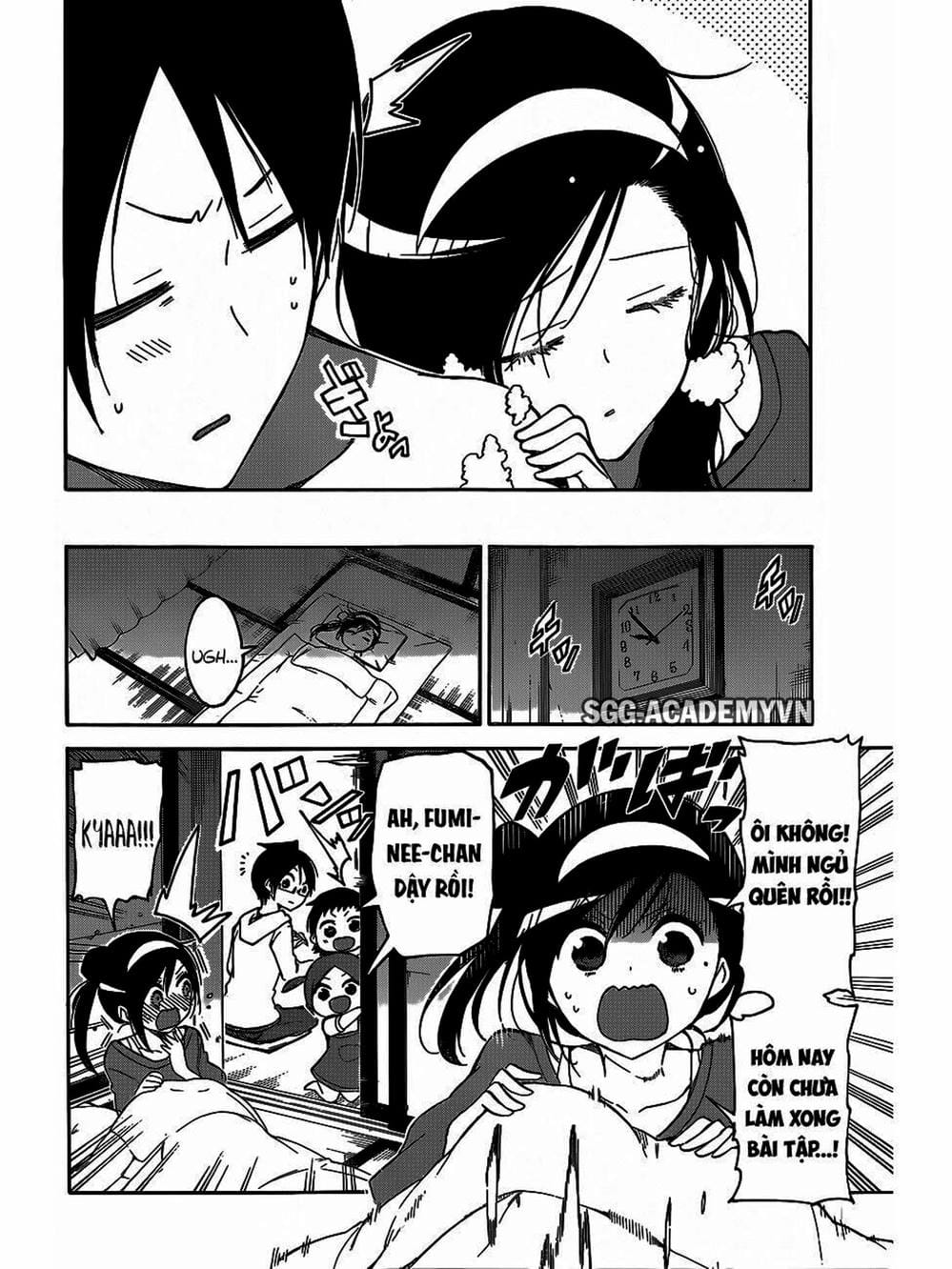 Truyện Tranh Chúng Mình Không Học Nổi - We Can’t Study trang 4