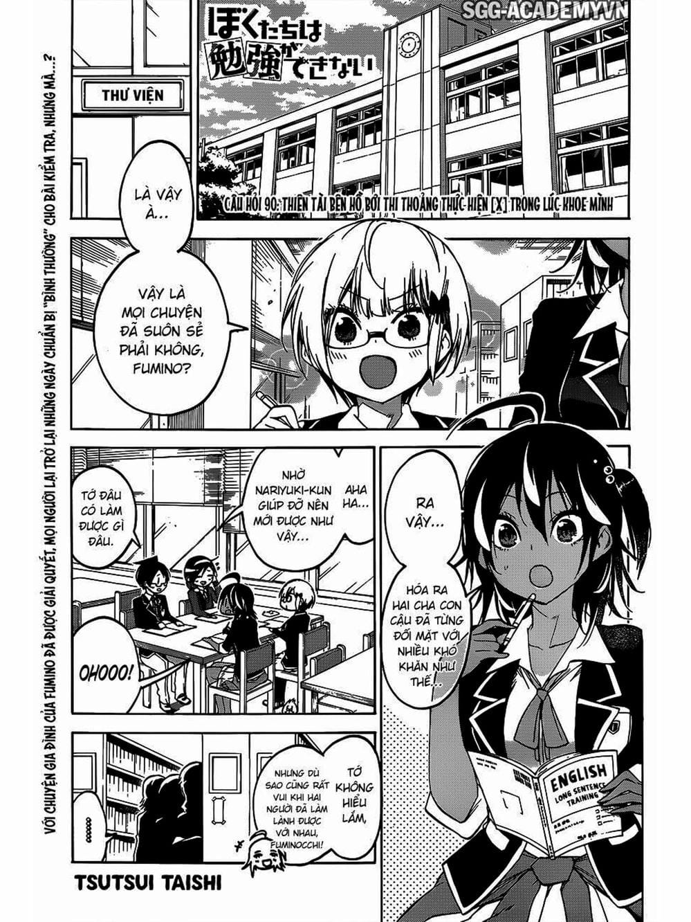 Truyện Tranh Chúng Mình Không Học Nổi - We Can’t Study trang 4