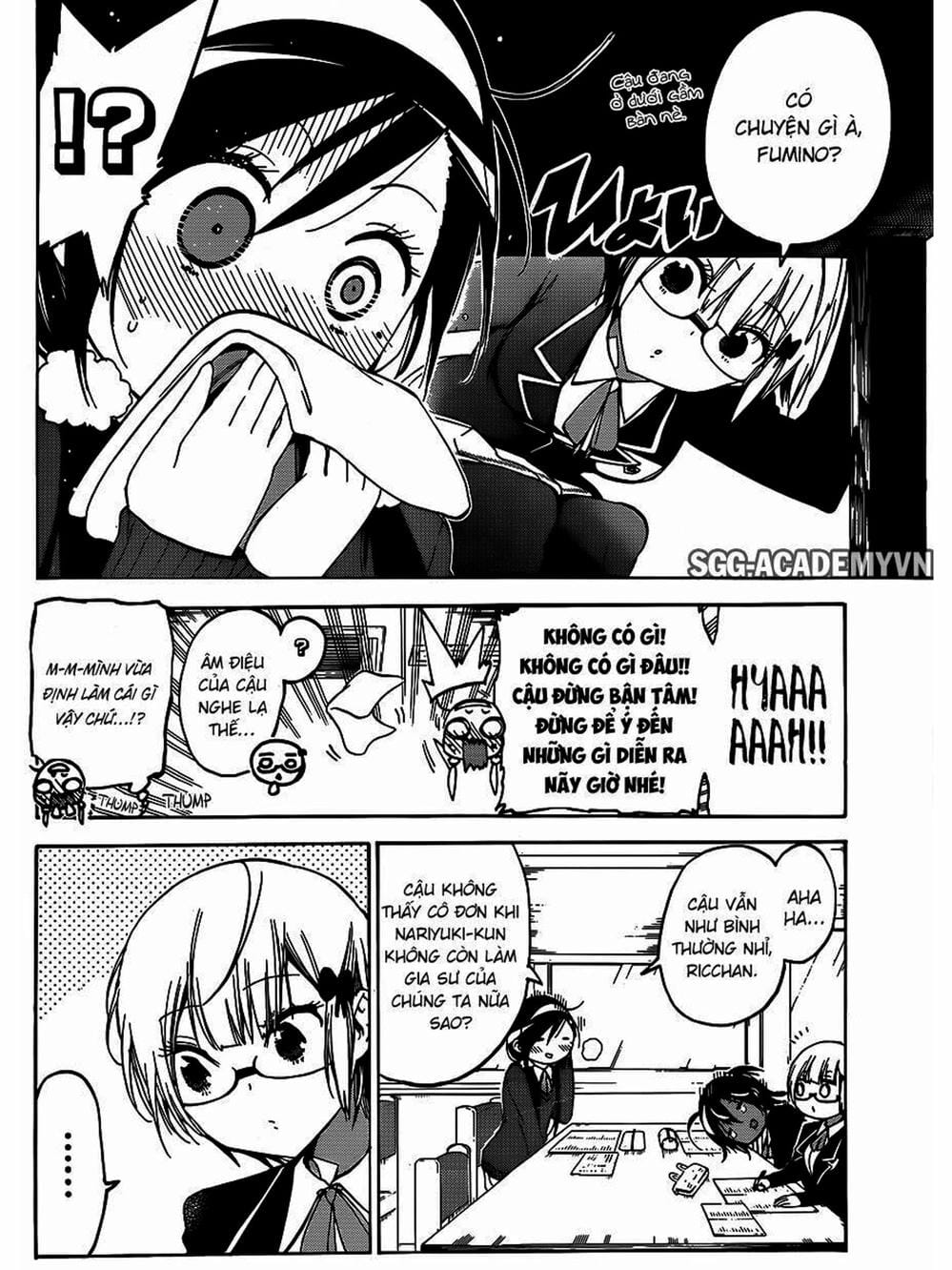 Truyện Tranh Chúng Mình Không Học Nổi - We Can’t Study trang 4