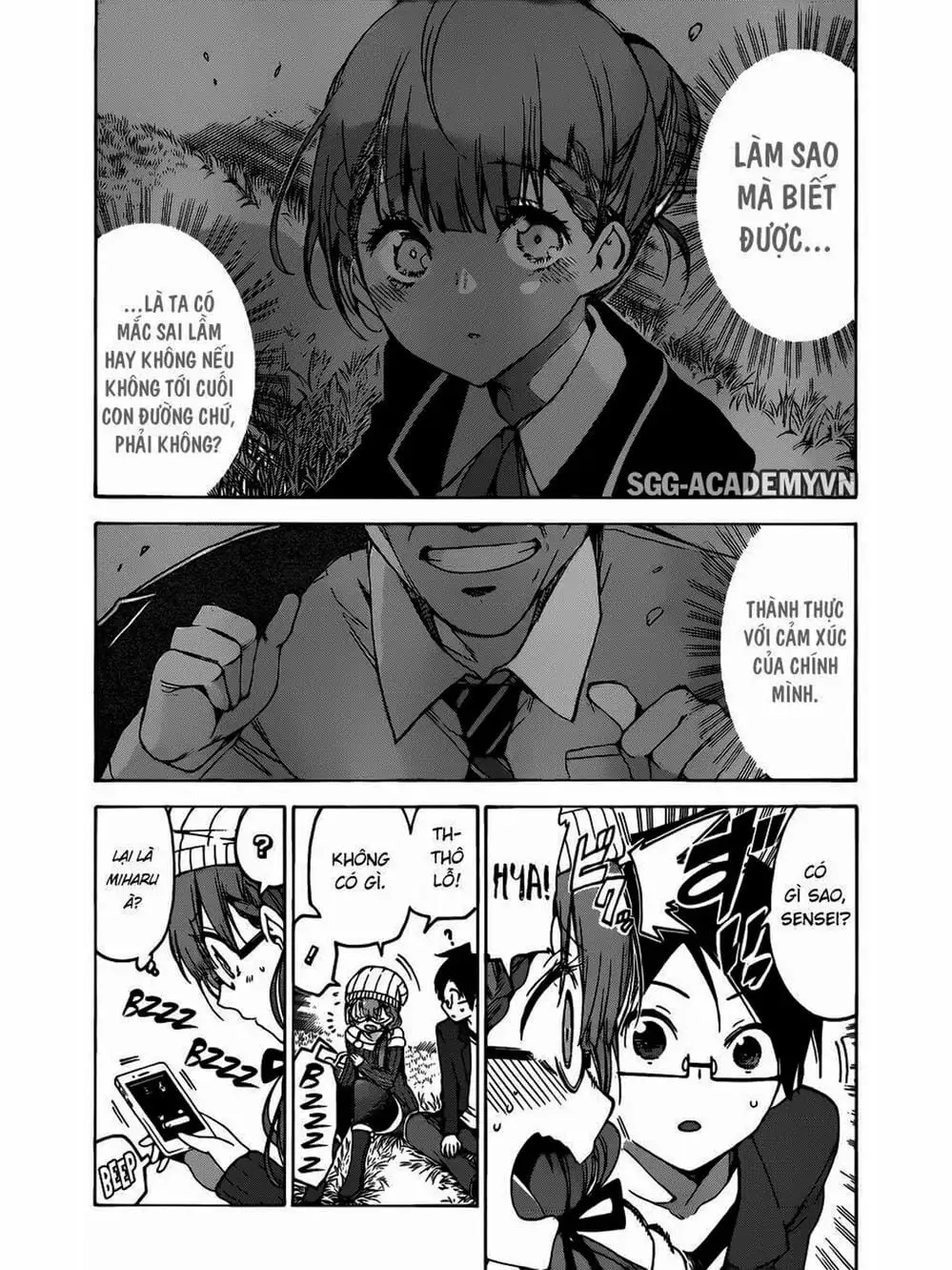 Truyện Tranh Chúng Mình Không Học Nổi - We Can’t Study trang 4