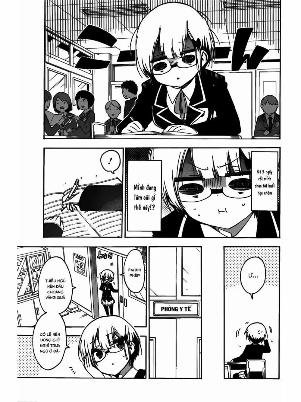 Truyện Tranh Chúng Mình Không Học Nổi - We Can’t Study trang 4