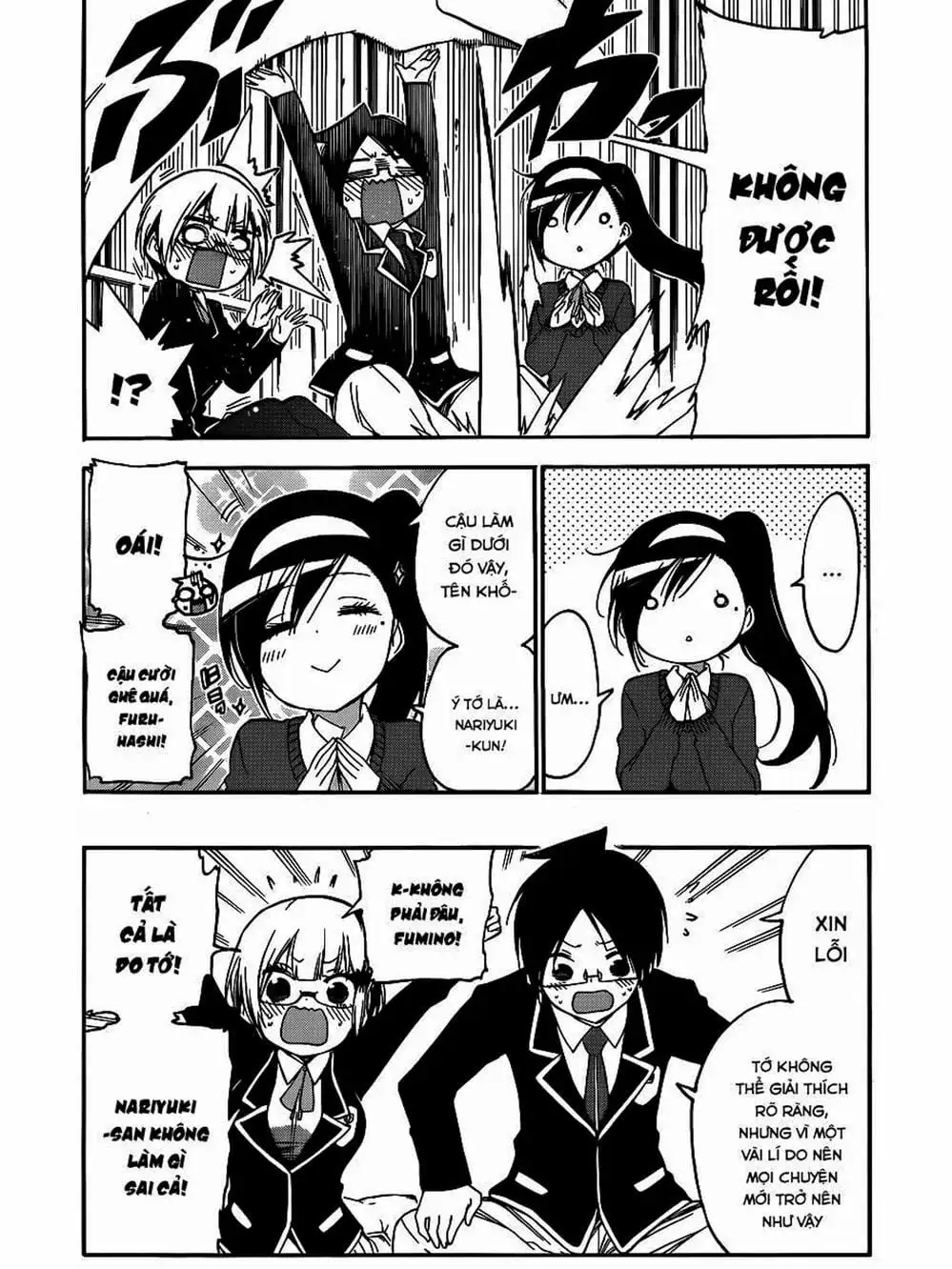 Truyện Tranh Chúng Mình Không Học Nổi - We Can’t Study trang 4