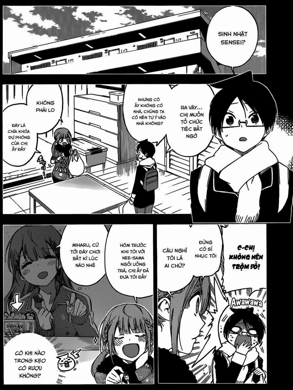 Truyện Tranh Chúng Mình Không Học Nổi - We Can’t Study trang 4