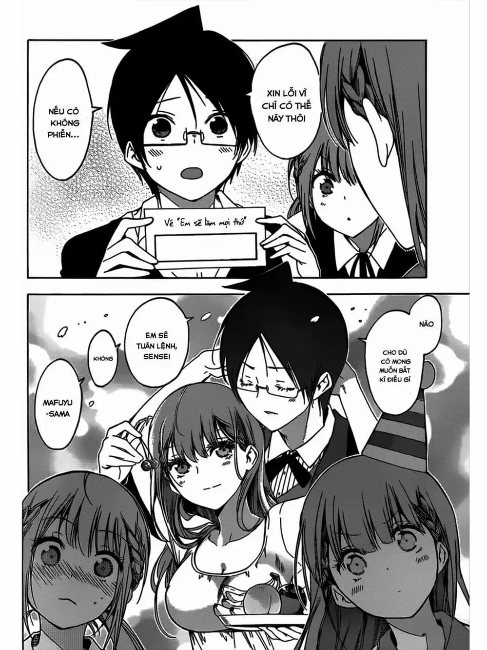 Truyện Tranh Chúng Mình Không Học Nổi - We Can’t Study trang 4