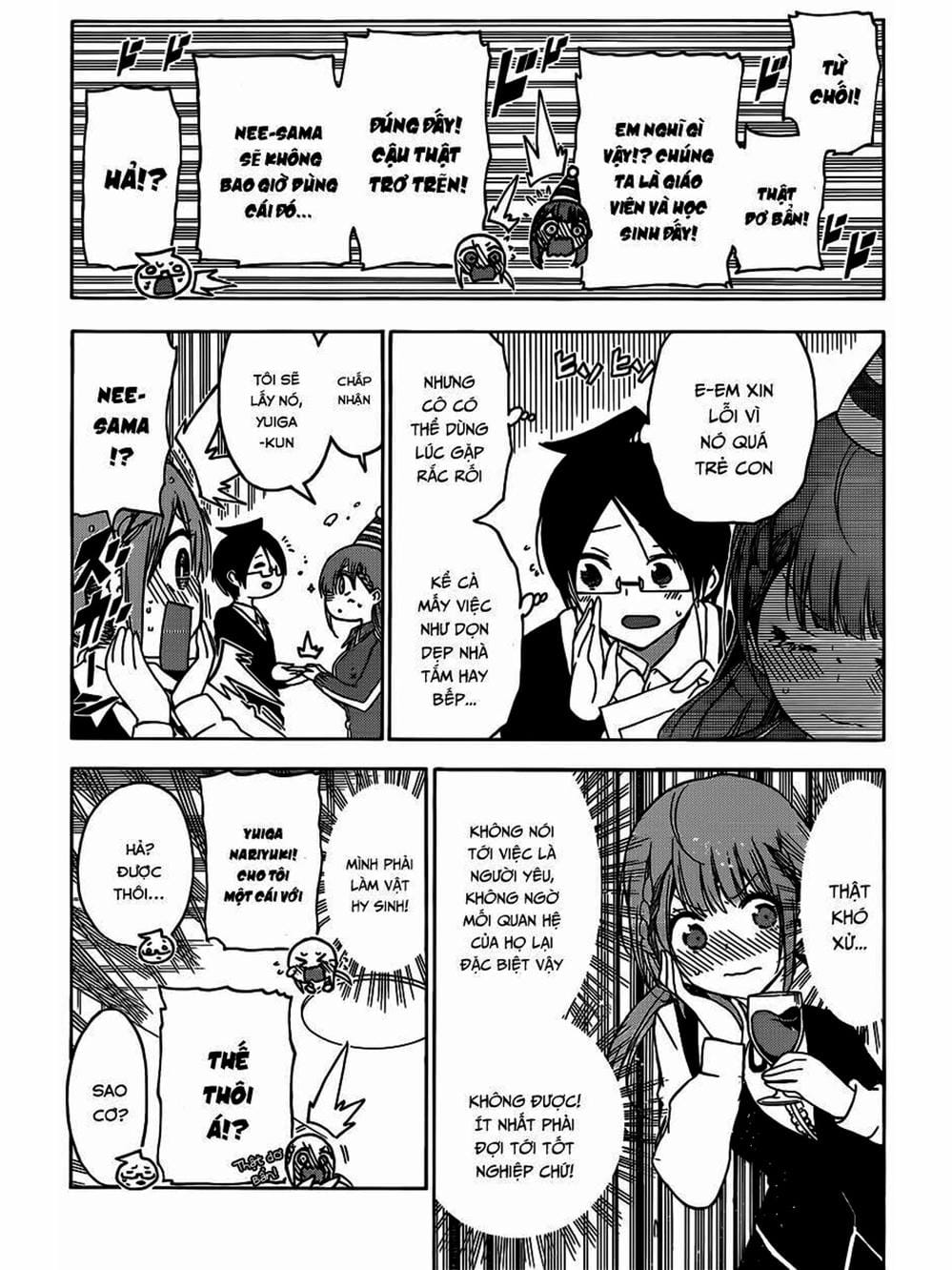 Truyện Tranh Chúng Mình Không Học Nổi - We Can’t Study trang 4