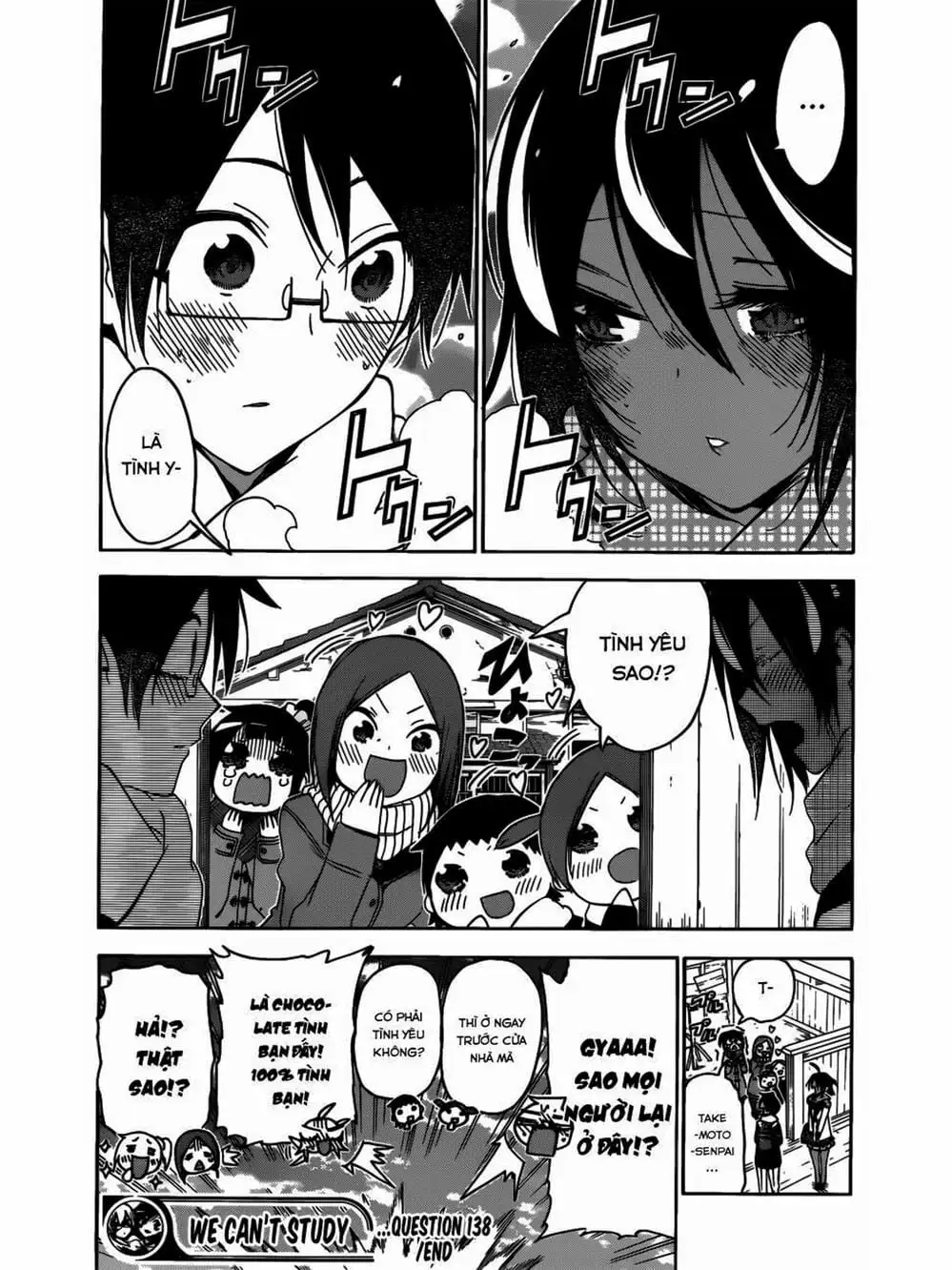 Truyện Tranh Chúng Mình Không Học Nổi - We Can’t Study trang 4