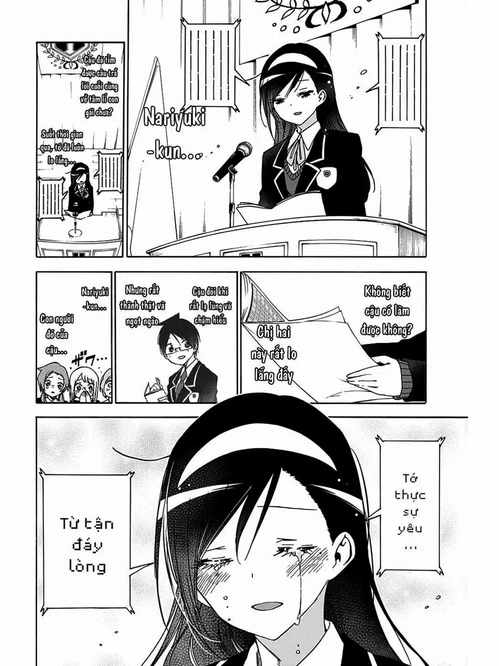 Truyện Tranh Chúng Mình Không Học Nổi - We Can’t Study trang 4