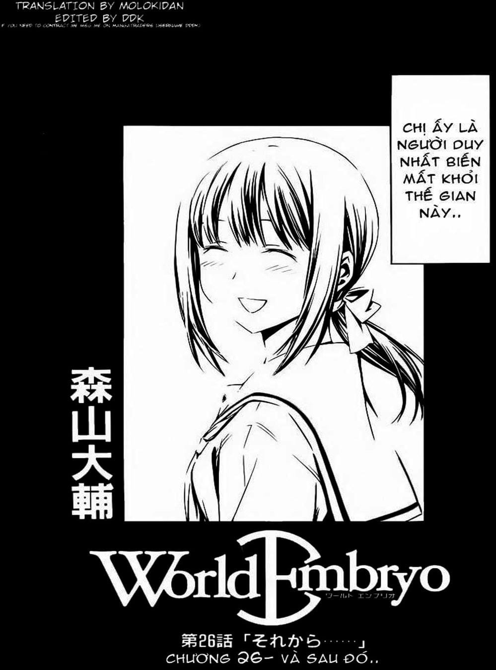 Truyện Tranh Phôi Thai Thế Giới - World Embryo trang 6
