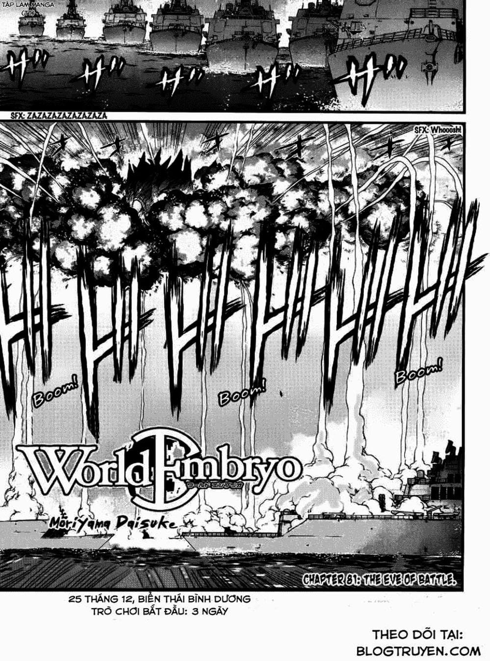 Truyện Tranh Phôi Thai Thế Giới - World Embryo trang 6