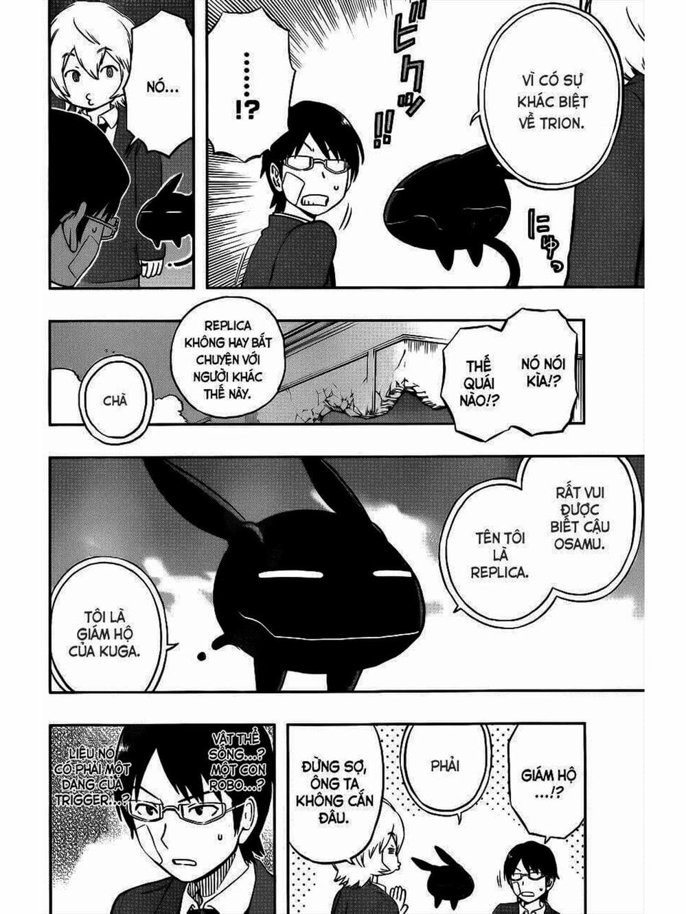 Truyện Tranh Kỷ Nguyên Trigger - World Trigger trang 7