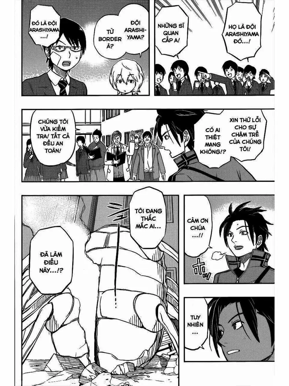 Truyện Tranh Kỷ Nguyên Trigger - World Trigger trang 7