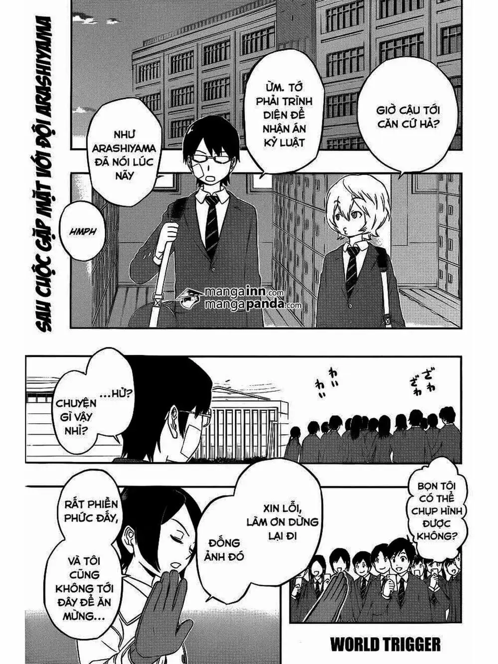 Truyện Tranh Kỷ Nguyên Trigger - World Trigger trang 7