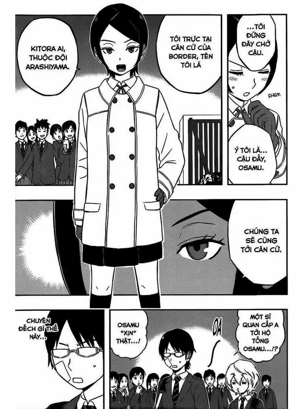 Truyện Tranh Kỷ Nguyên Trigger - World Trigger trang 7