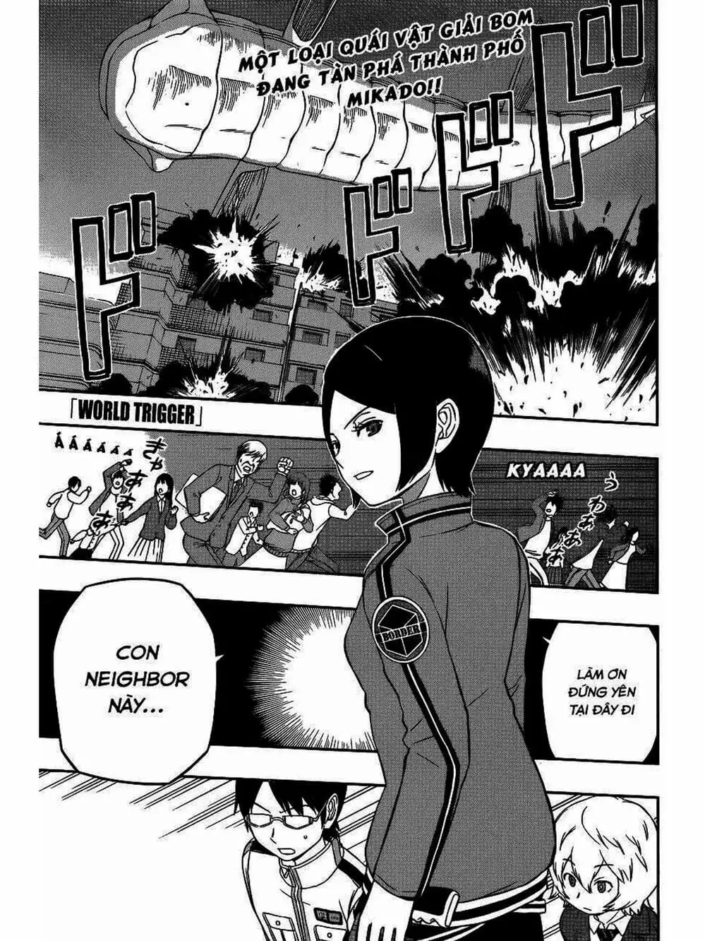 Truyện Tranh Kỷ Nguyên Trigger - World Trigger trang 7