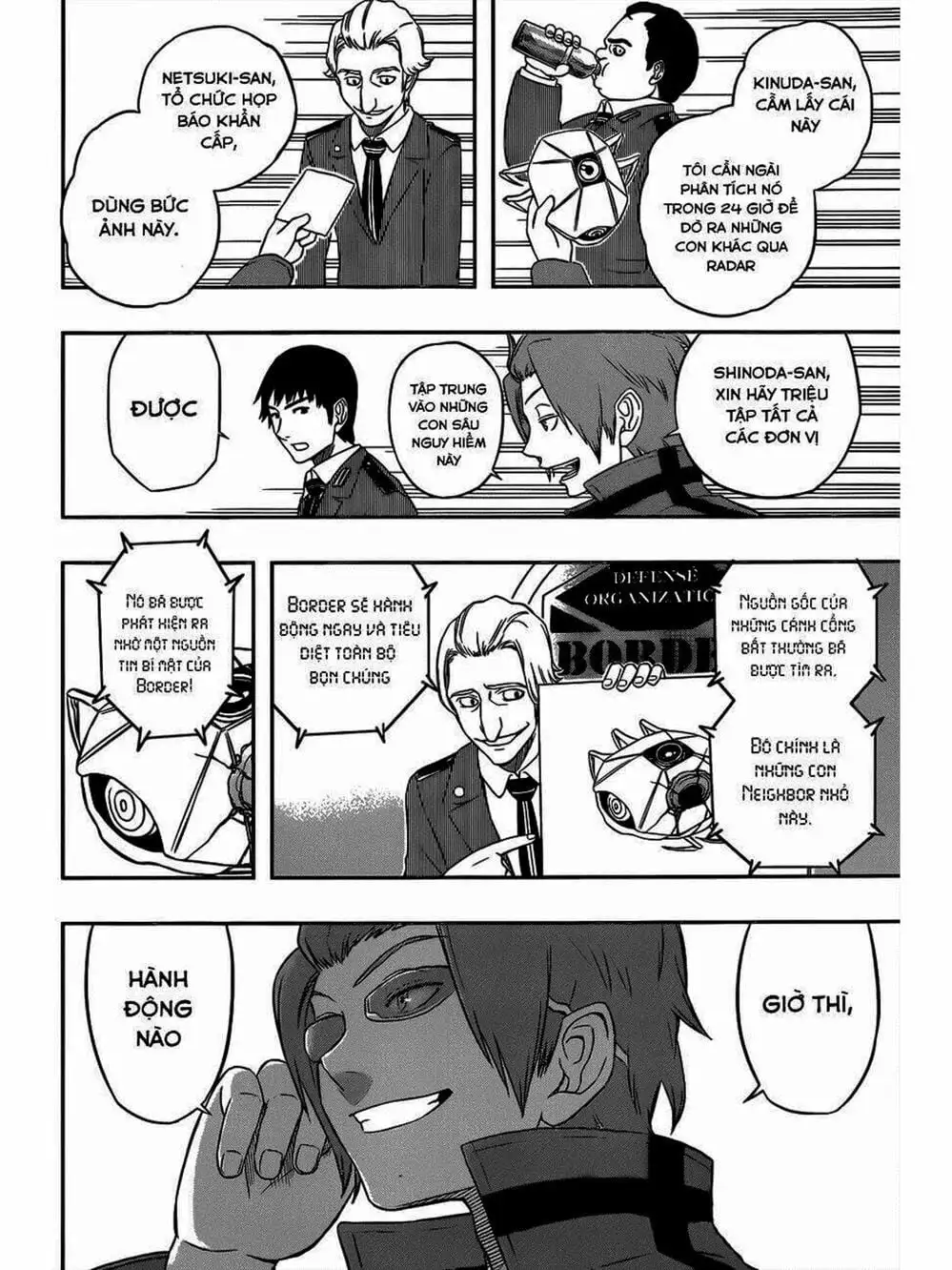 Truyện Tranh Kỷ Nguyên Trigger - World Trigger trang 7