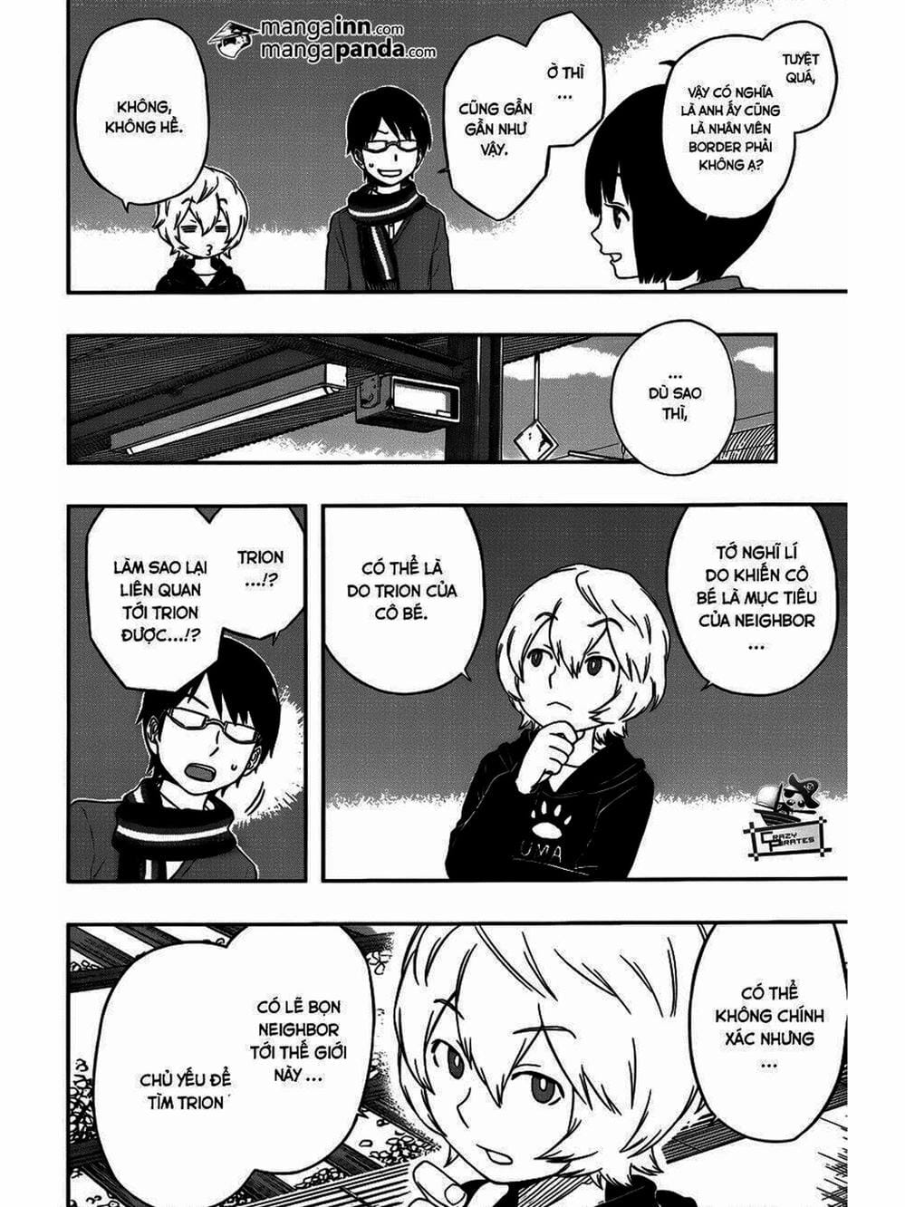 Truyện Tranh Kỷ Nguyên Trigger - World Trigger trang 7