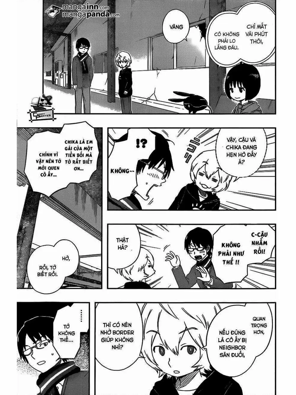 Truyện Tranh Kỷ Nguyên Trigger - World Trigger trang 7