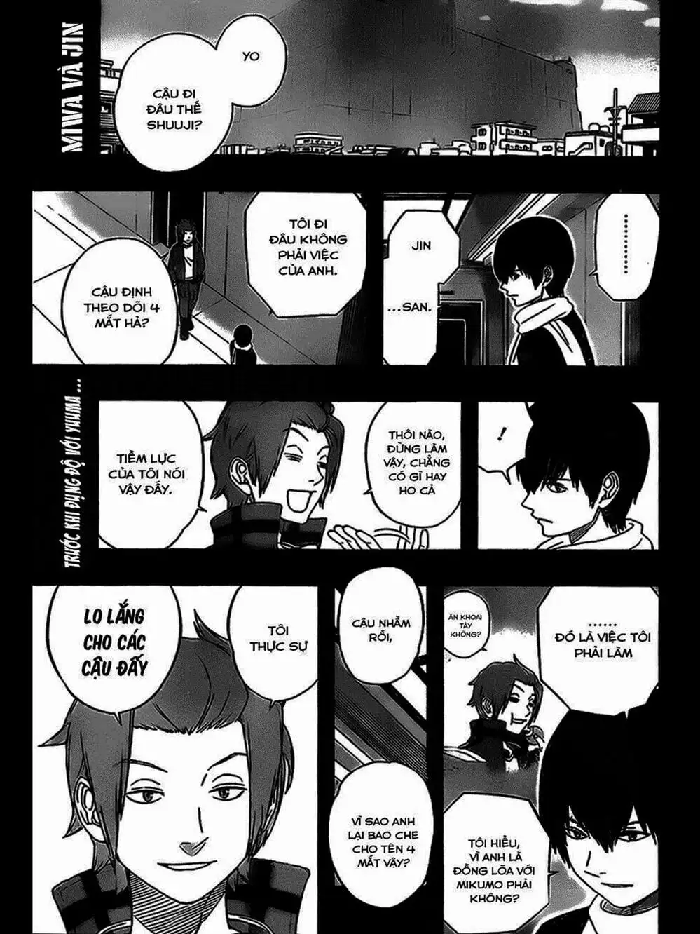 Truyện Tranh Kỷ Nguyên Trigger - World Trigger trang 7