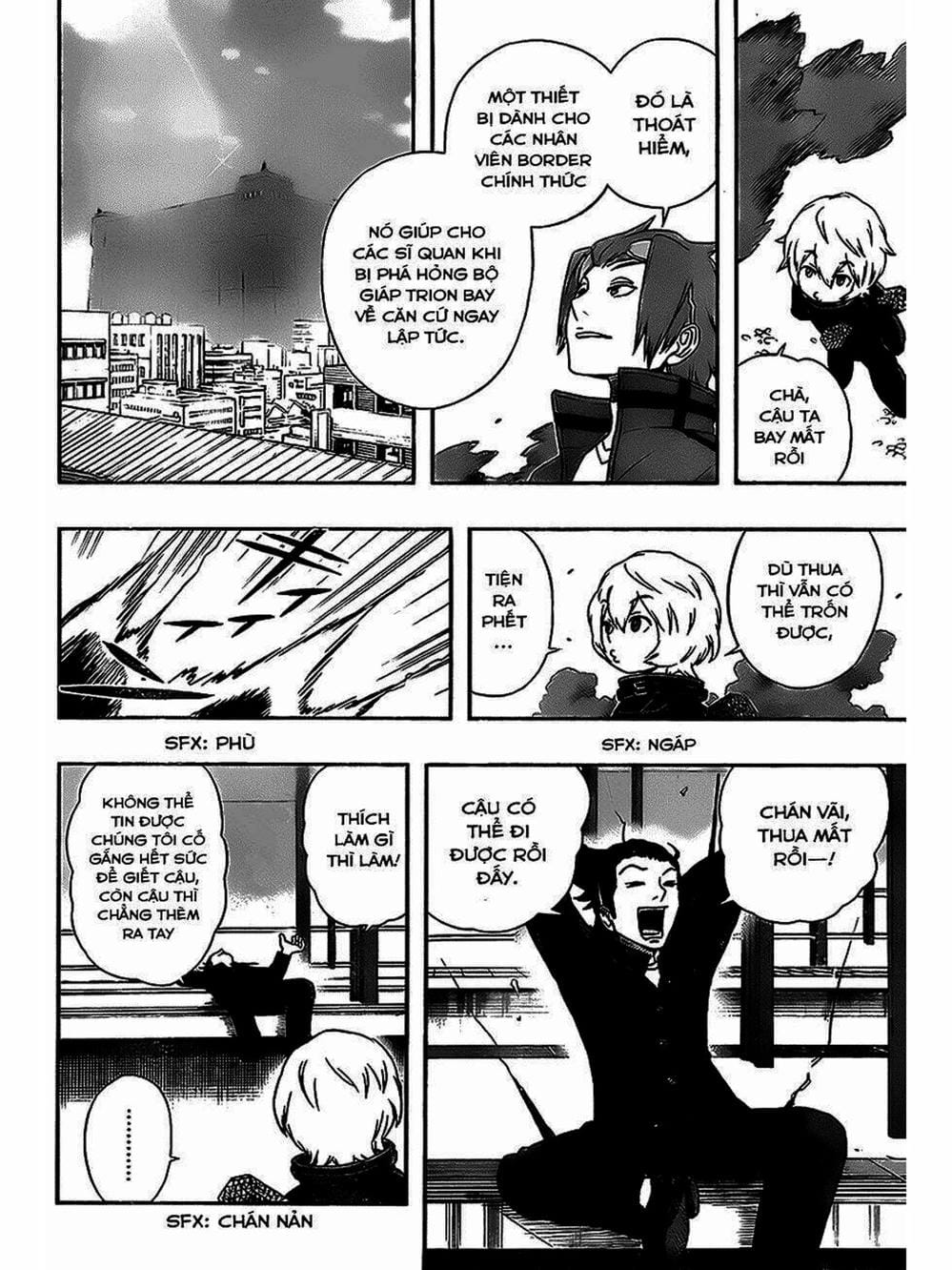 Truyện Tranh Kỷ Nguyên Trigger - World Trigger trang 7