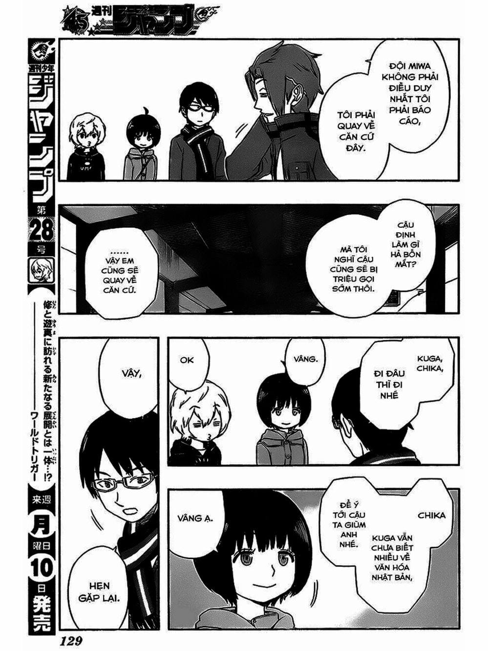 Truyện Tranh Kỷ Nguyên Trigger - World Trigger trang 7