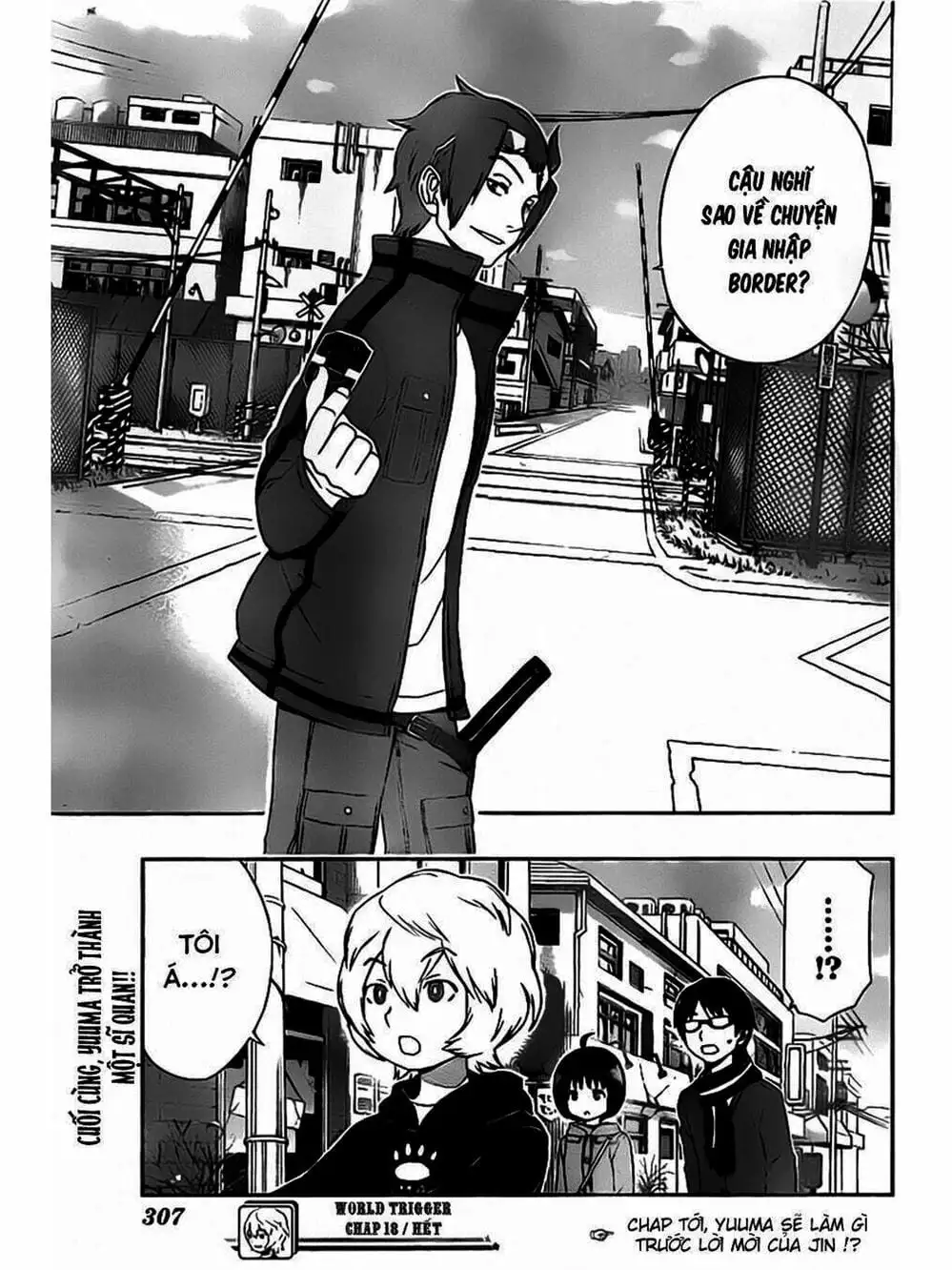 Truyện Tranh Kỷ Nguyên Trigger - World Trigger trang 7