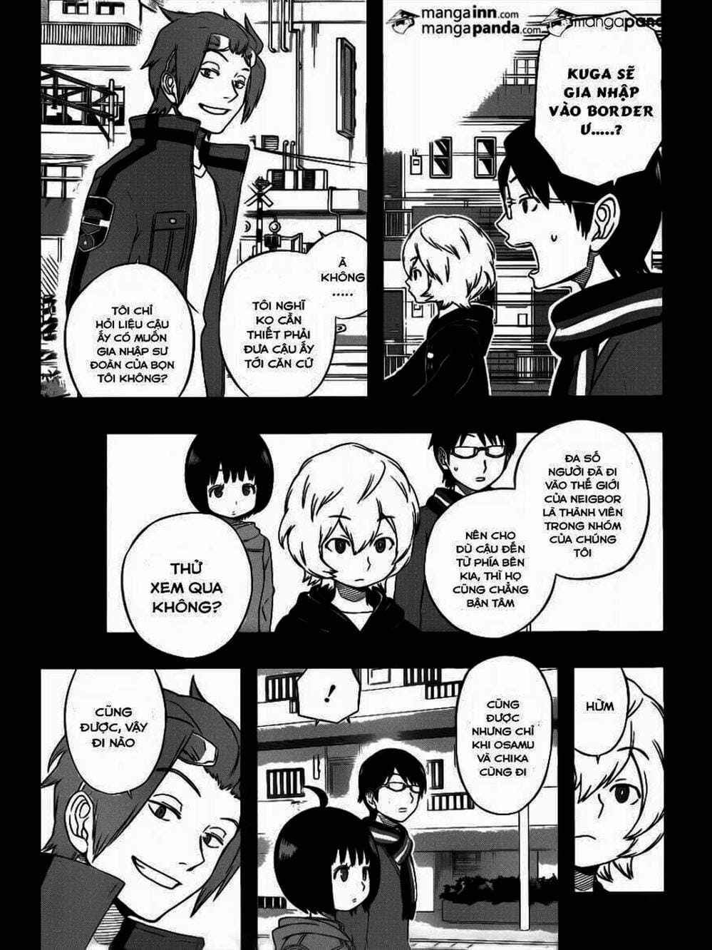 Truyện Tranh Kỷ Nguyên Trigger - World Trigger trang 7