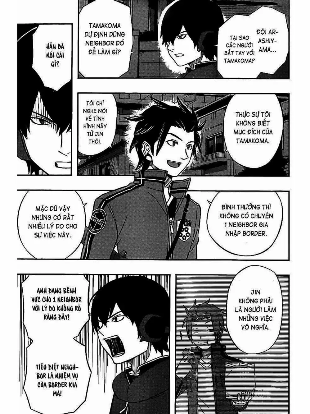 Truyện Tranh Kỷ Nguyên Trigger - World Trigger trang 7