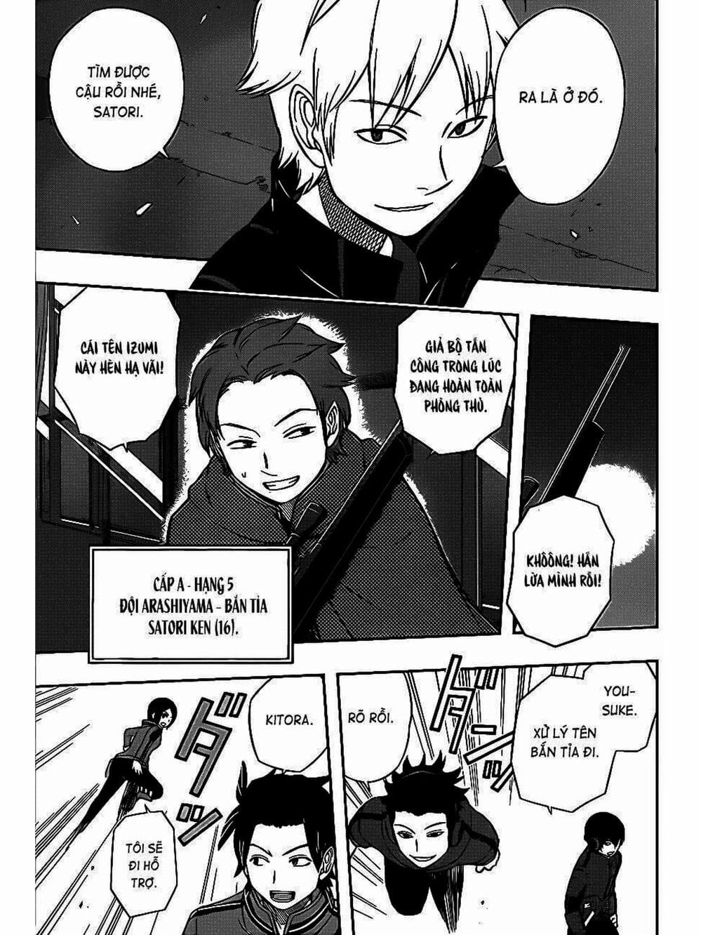 Truyện Tranh Kỷ Nguyên Trigger - World Trigger trang 7